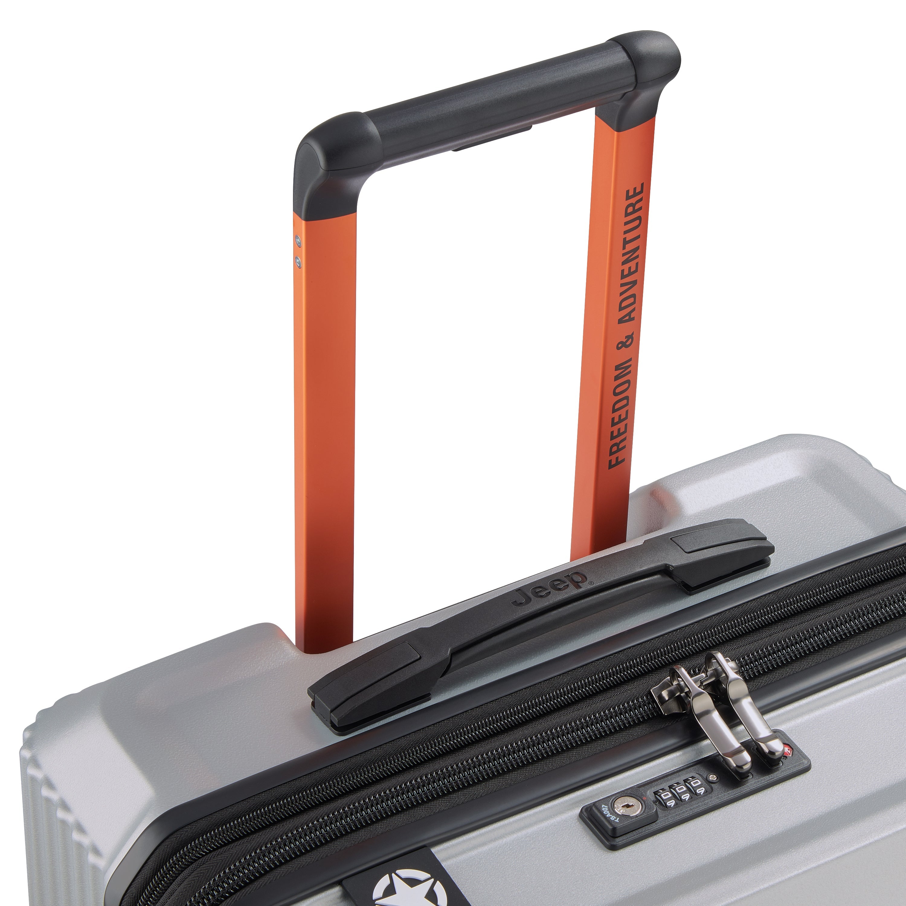 JH001A| Valise Soute Extensible 68 CM ARGENT