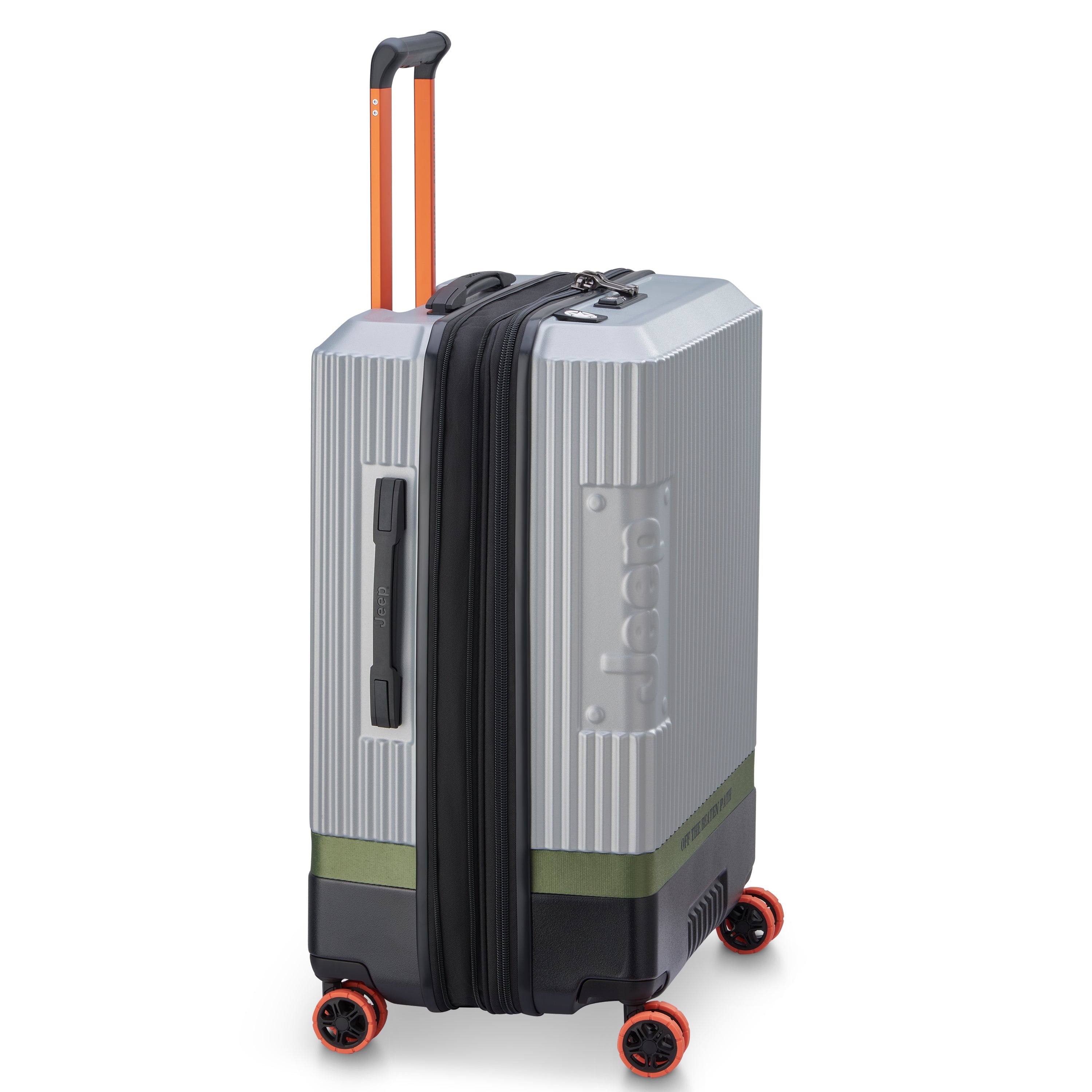 JH001A| Valise Soute Extensible 68 CM ARGENT