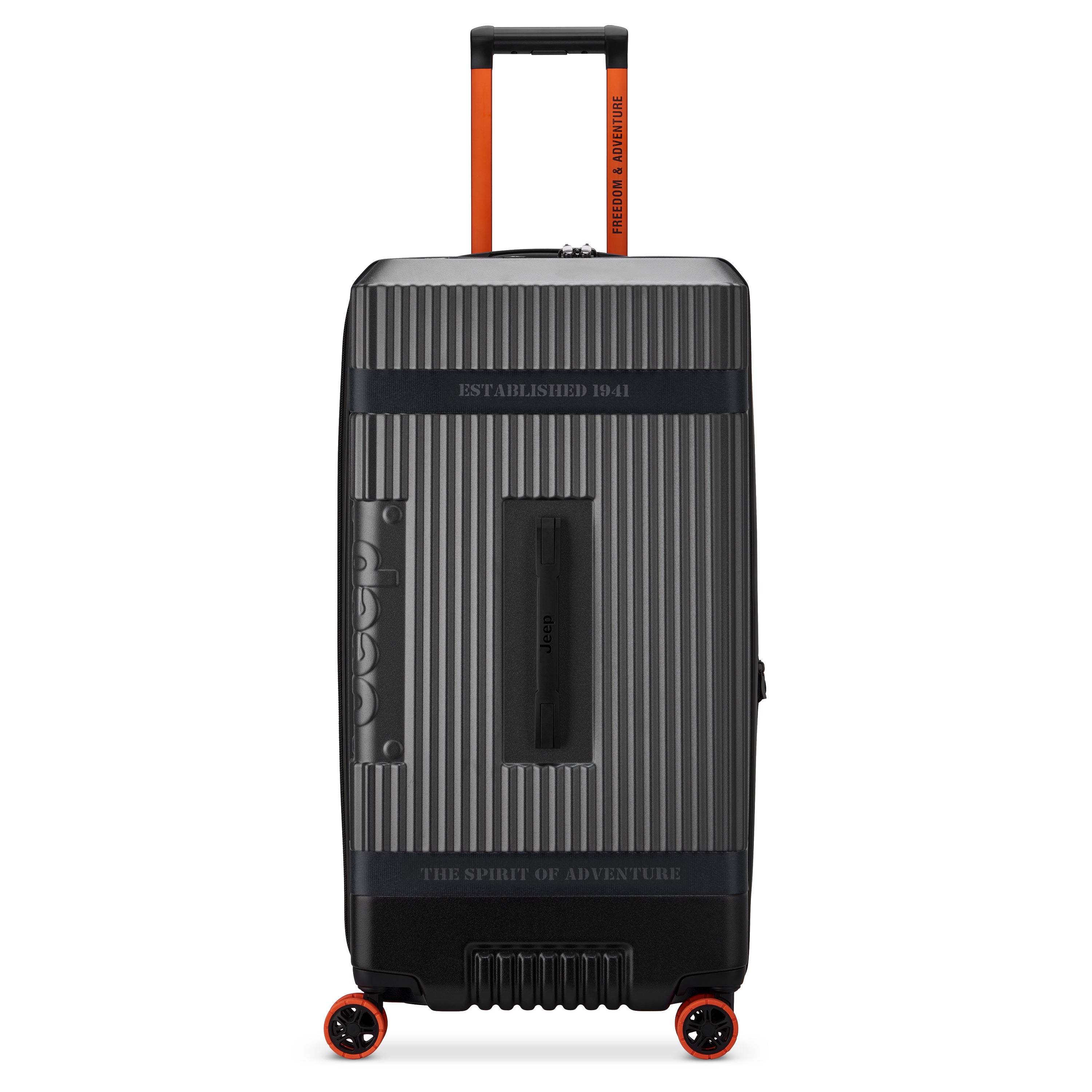 JH001A |  32-Inch Expandable Check-In Trunk Suitcase, Anthracite