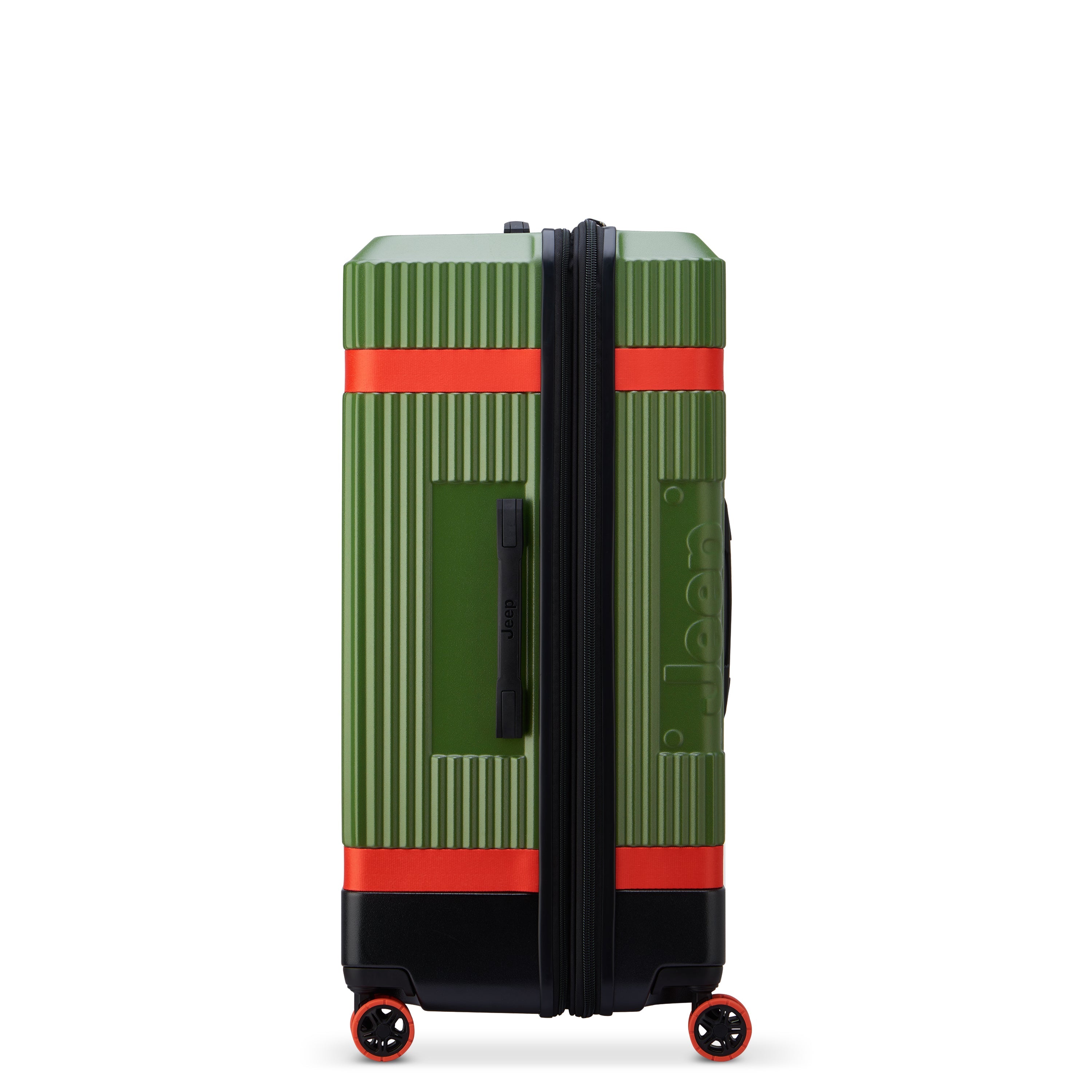 JH001A |  32-Inch Expandable Check-In Trunk Suitcase, Green