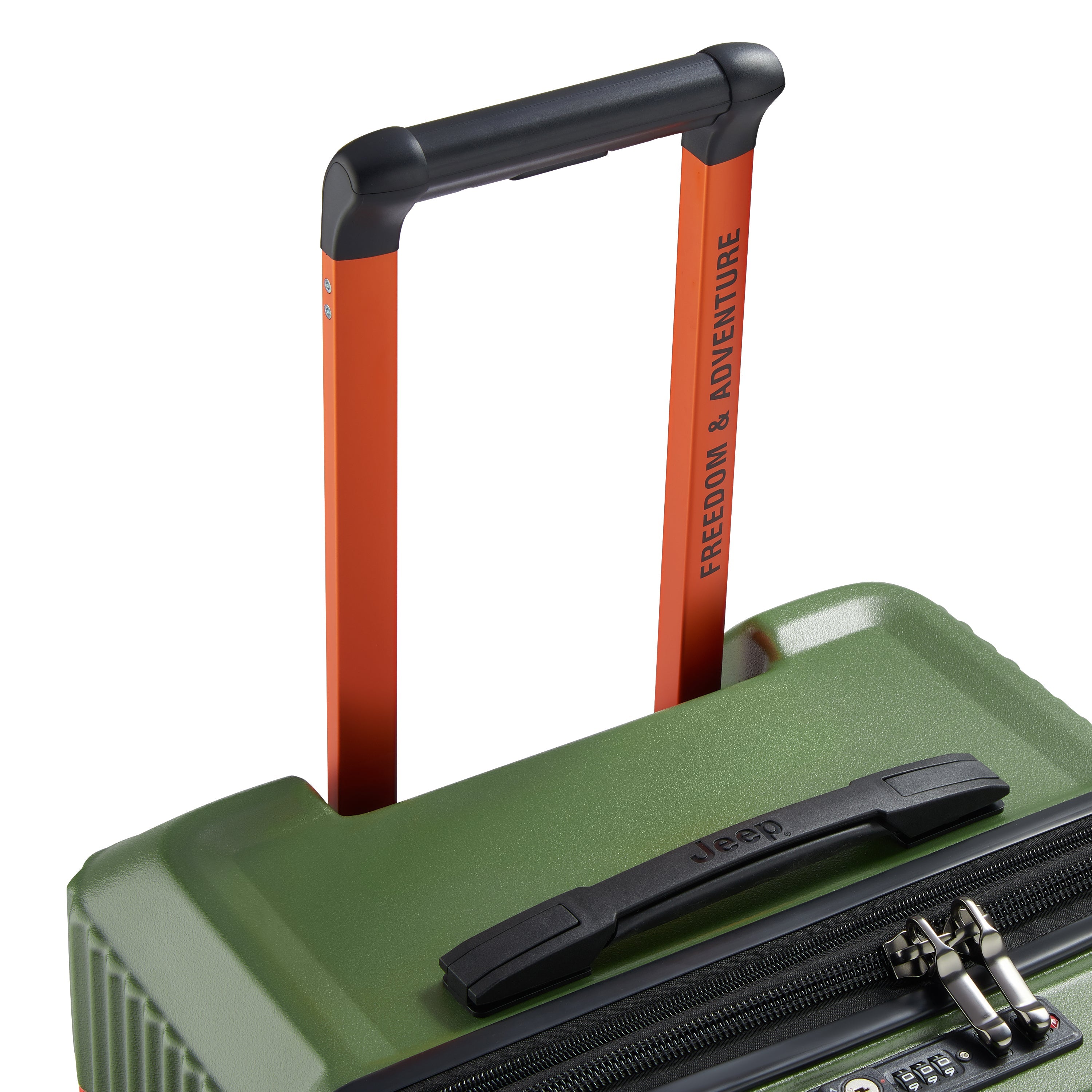 JH001A |  32-Inch Expandable Check-In Trunk Suitcase, Green