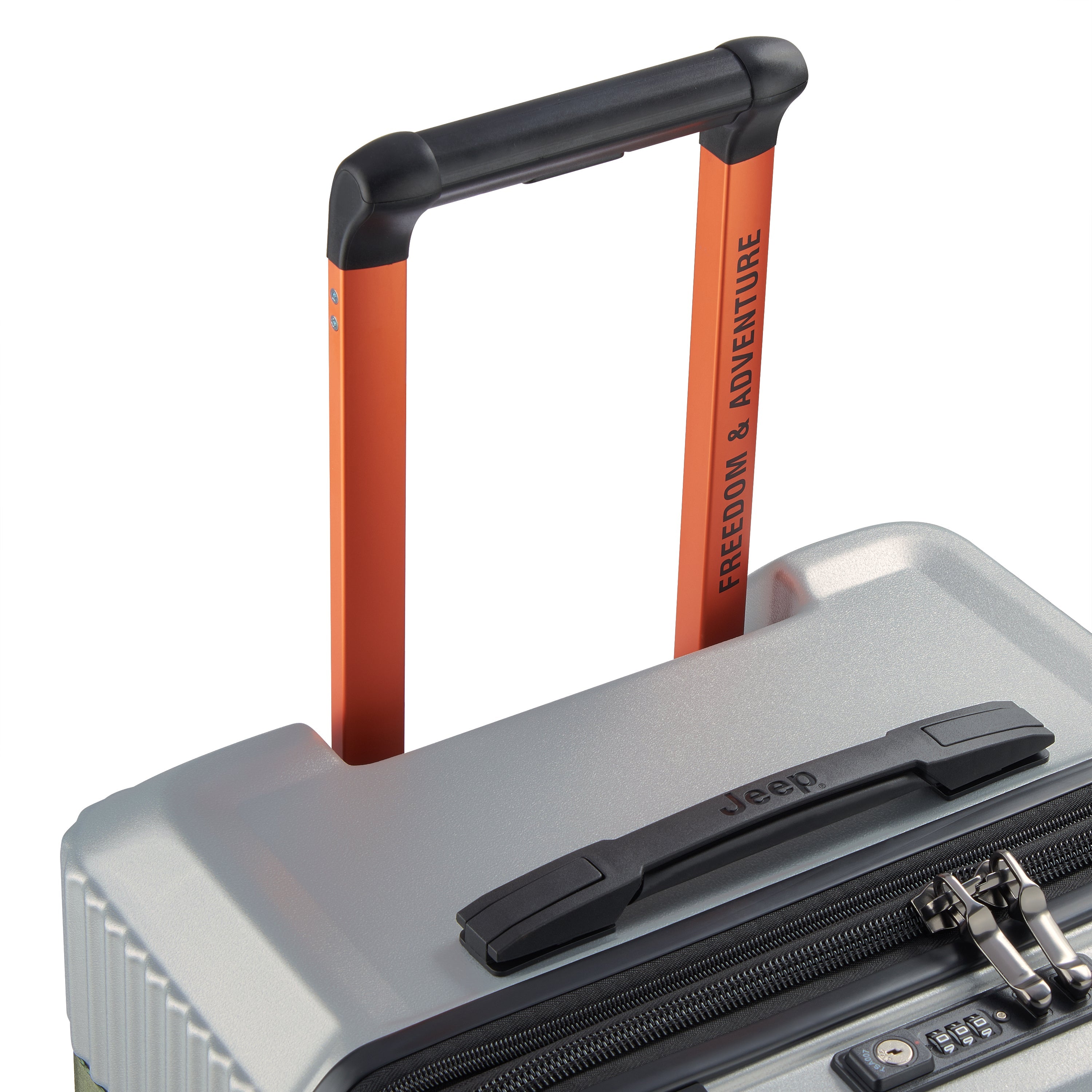 JH001A |  32-Inch Expandable Check-In Trunk Suitcase, Silver