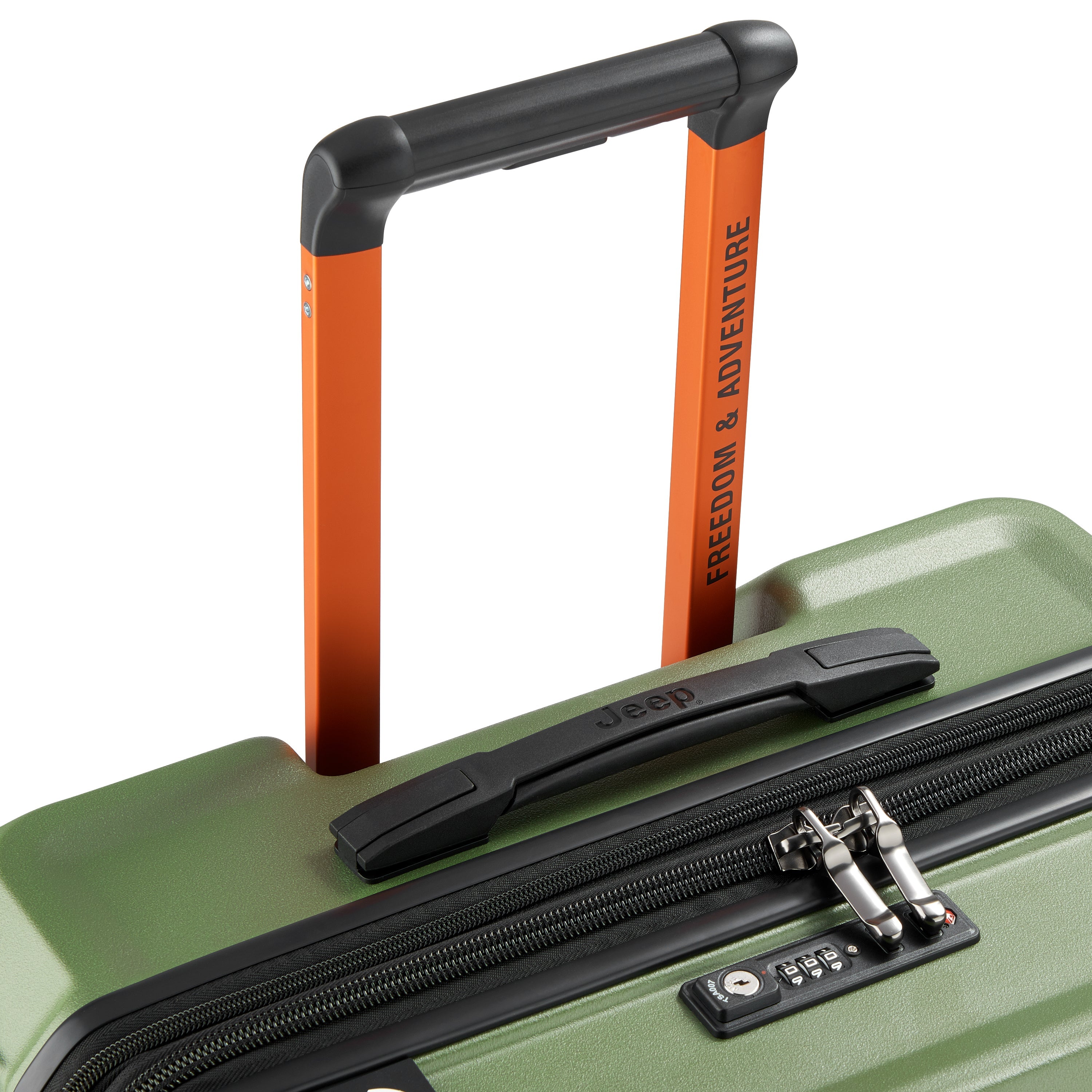JH001A |  32-Inch Expandable Check-In Suitcase, Green