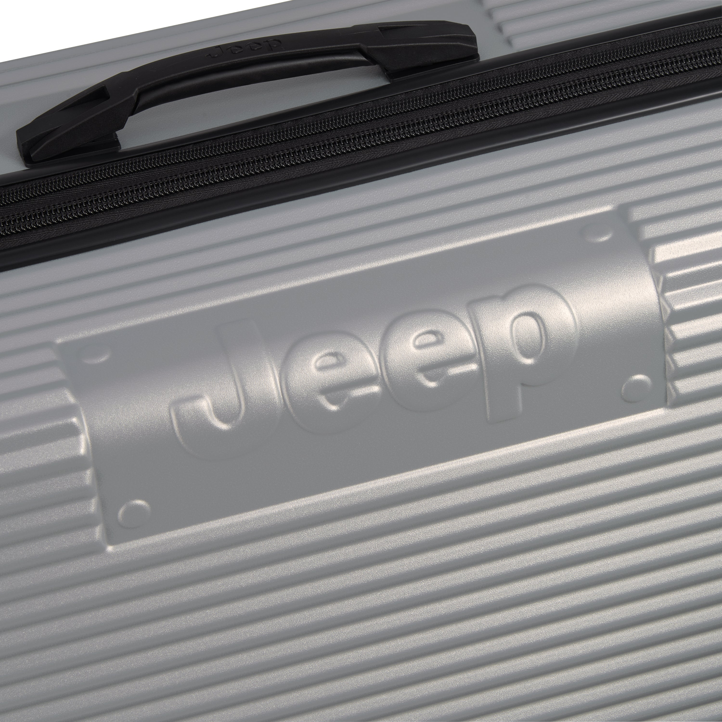 JH001A |  32-Inch Expandable Check-In Suitcase, Silver