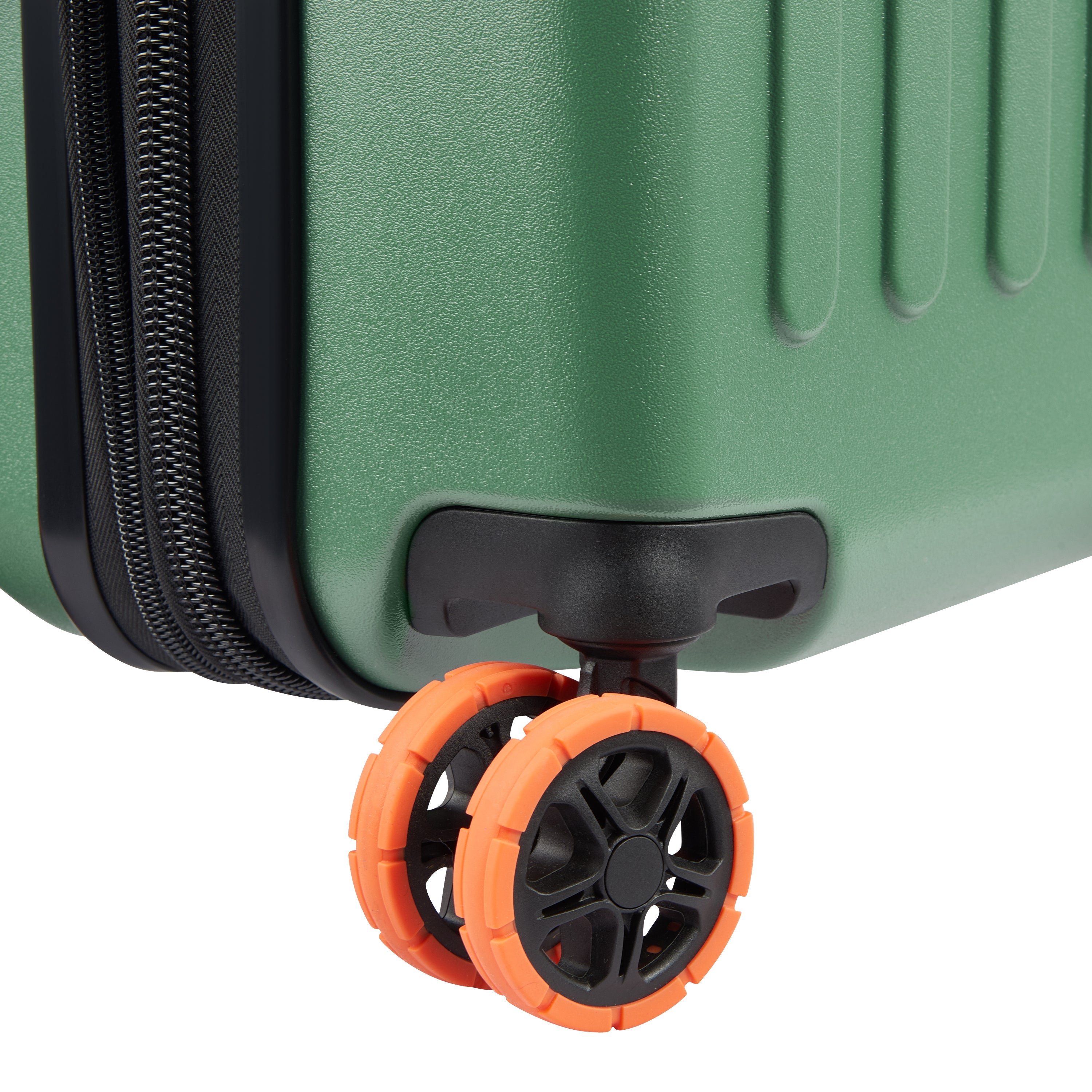 JH002B | 22-Inch Expandable Carry-On Suitcase, Elm green