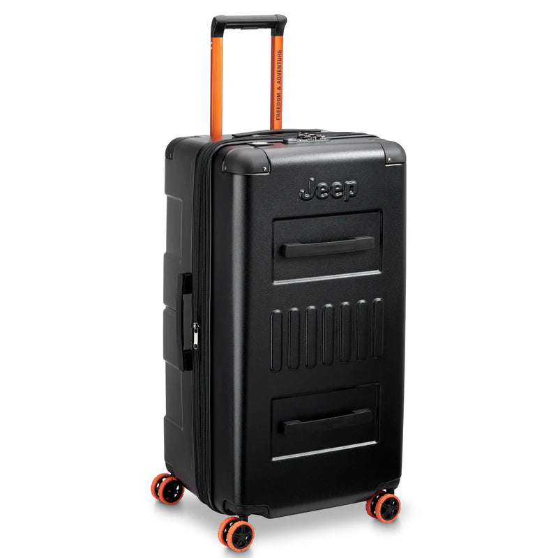 TYTD004アルミリア ハブキャリア レッド DEx410 2pcs未使用品 Jh002b: Large Expandable Spinner Trunk, Chili Pepper Red | Delsey