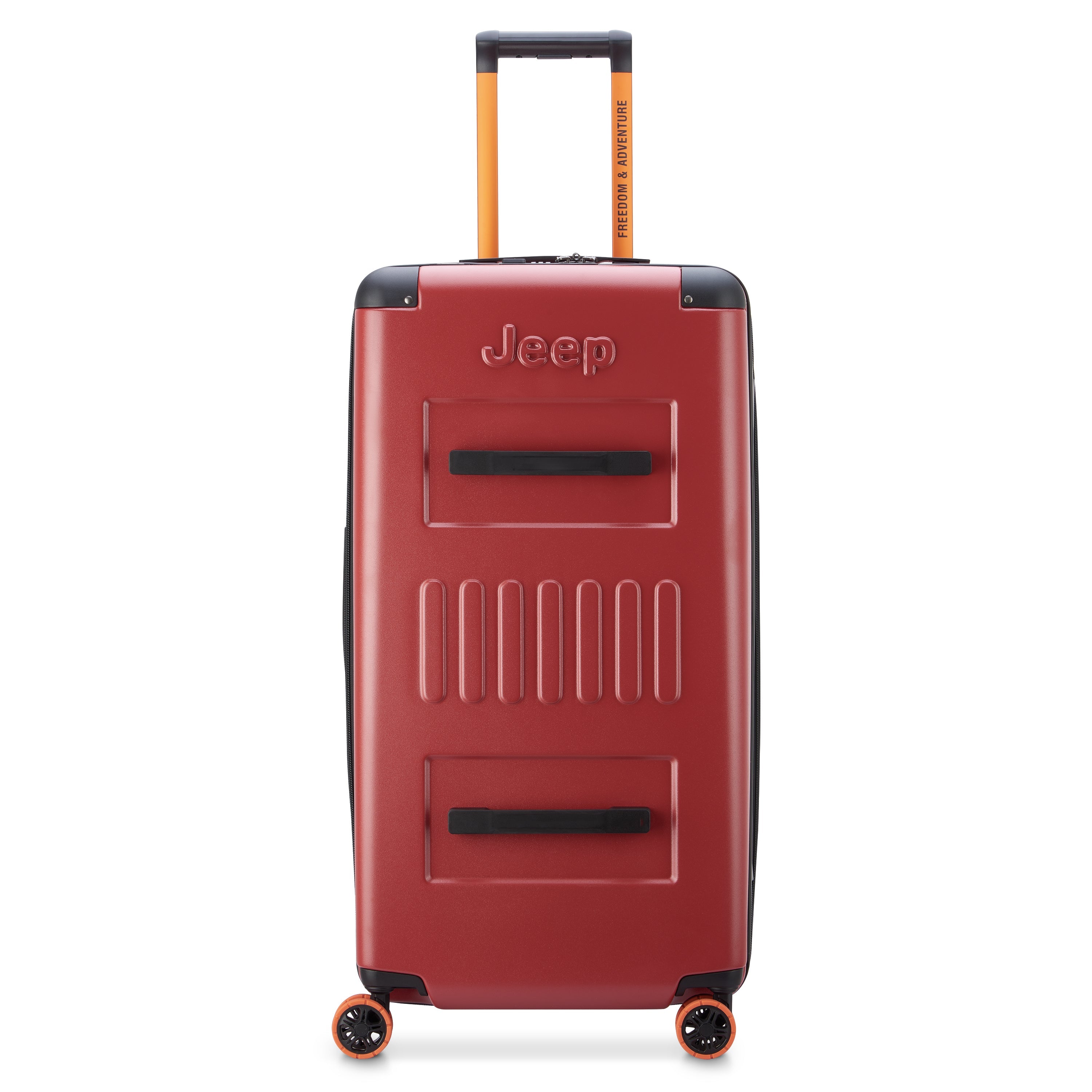 JH002B | 32-Inch Expandable Check-In Trunk Suitcase, Chilli pepper