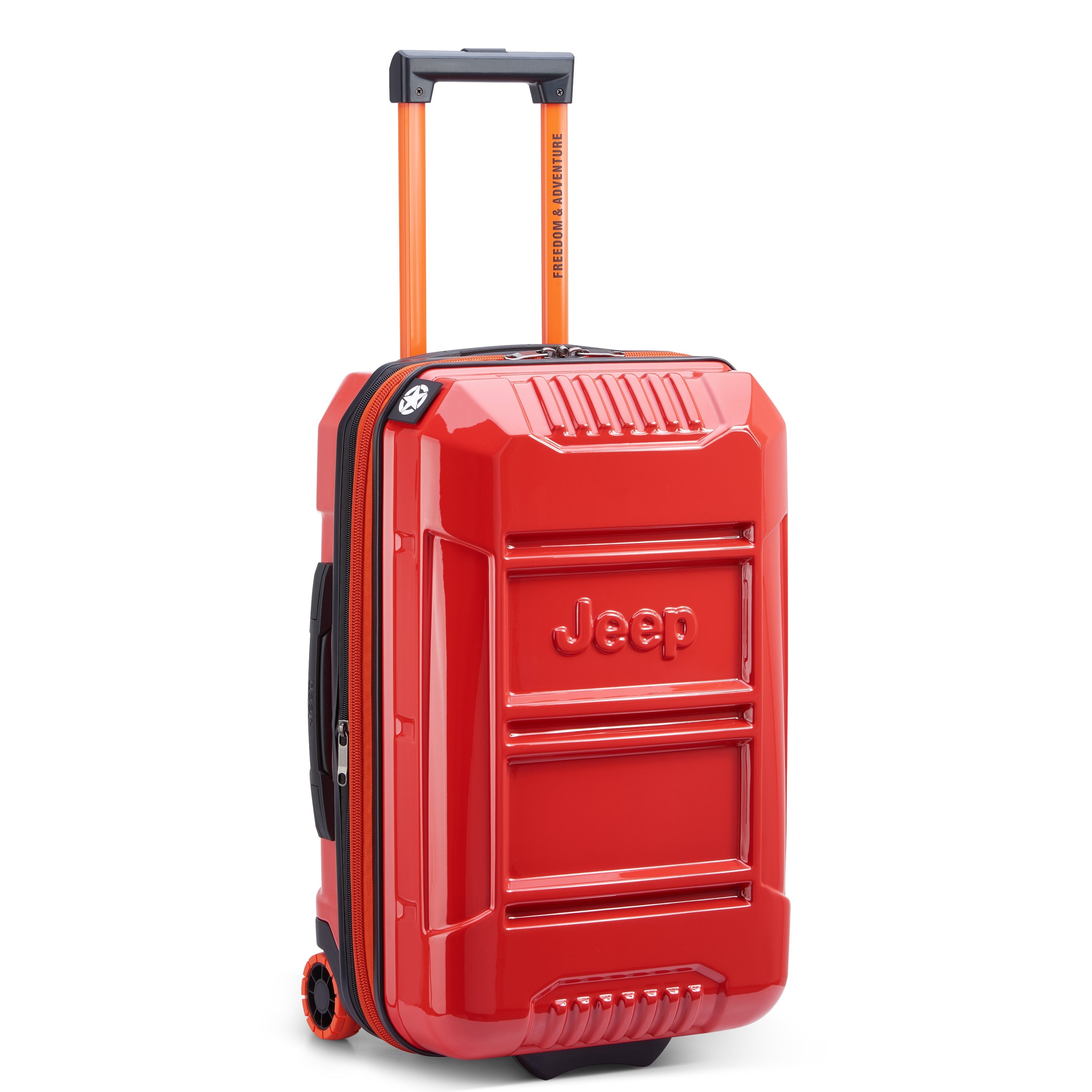 JH003B| Valise 2 roues Cabine Extensible 58 CM TOMATE