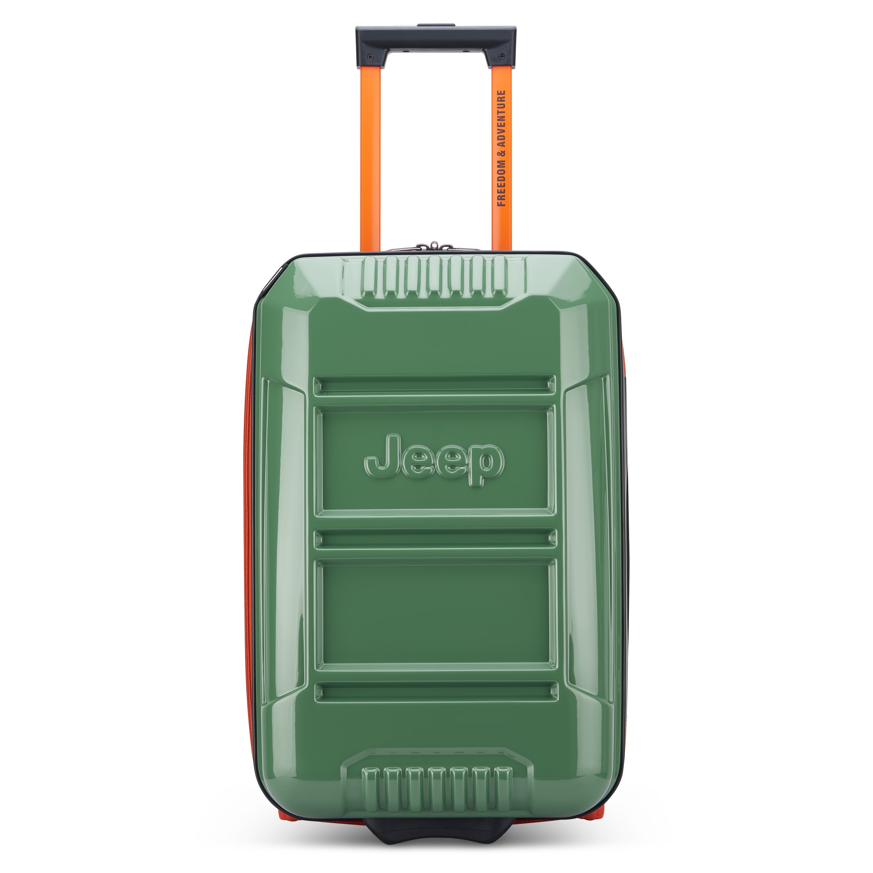 JH003B |  23-Inch 2-Wheeled Expandable Carry-On Suitcase, Elm green