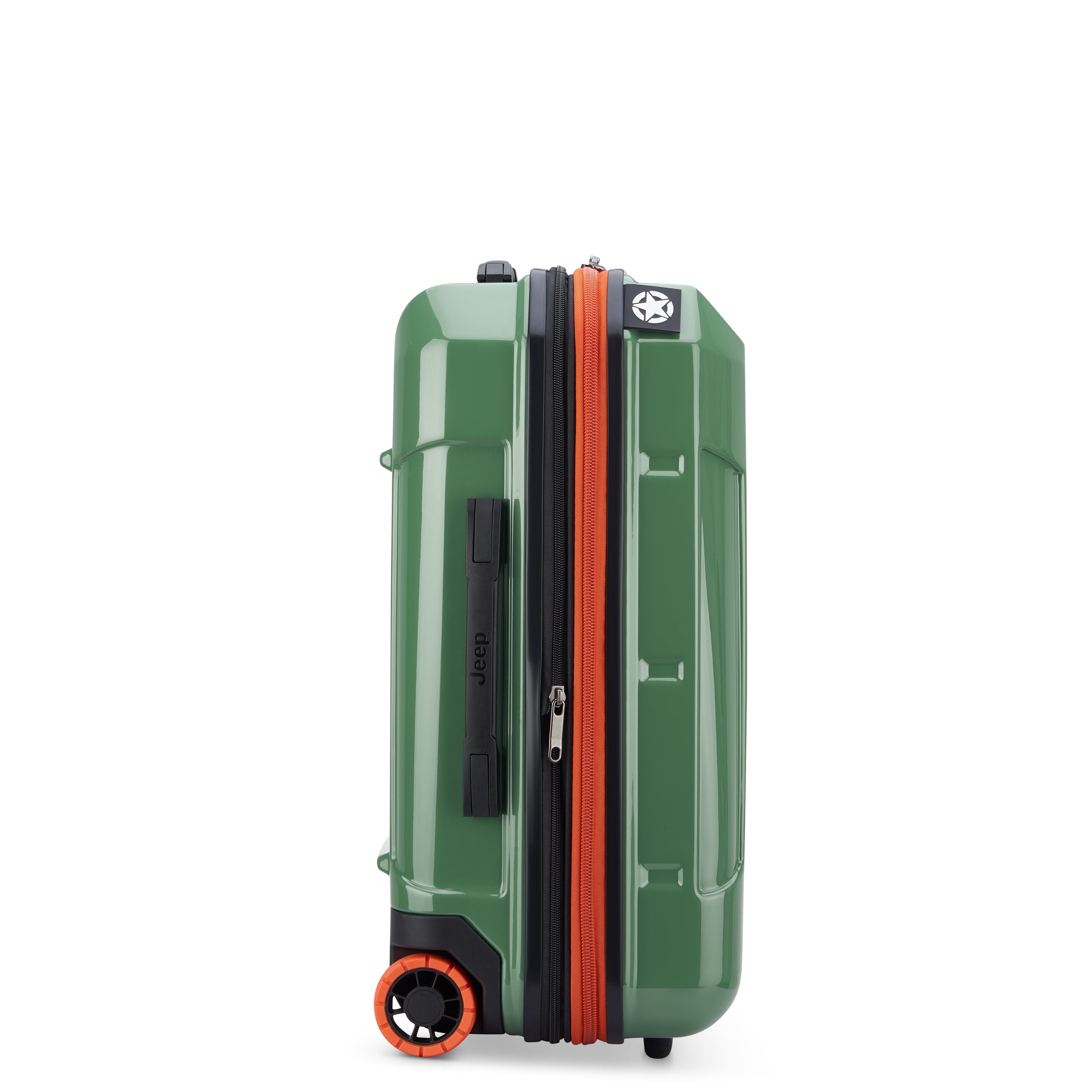 JH003B |  23-Inch 2-Wheeled Expandable Carry-On Suitcase, Elm green