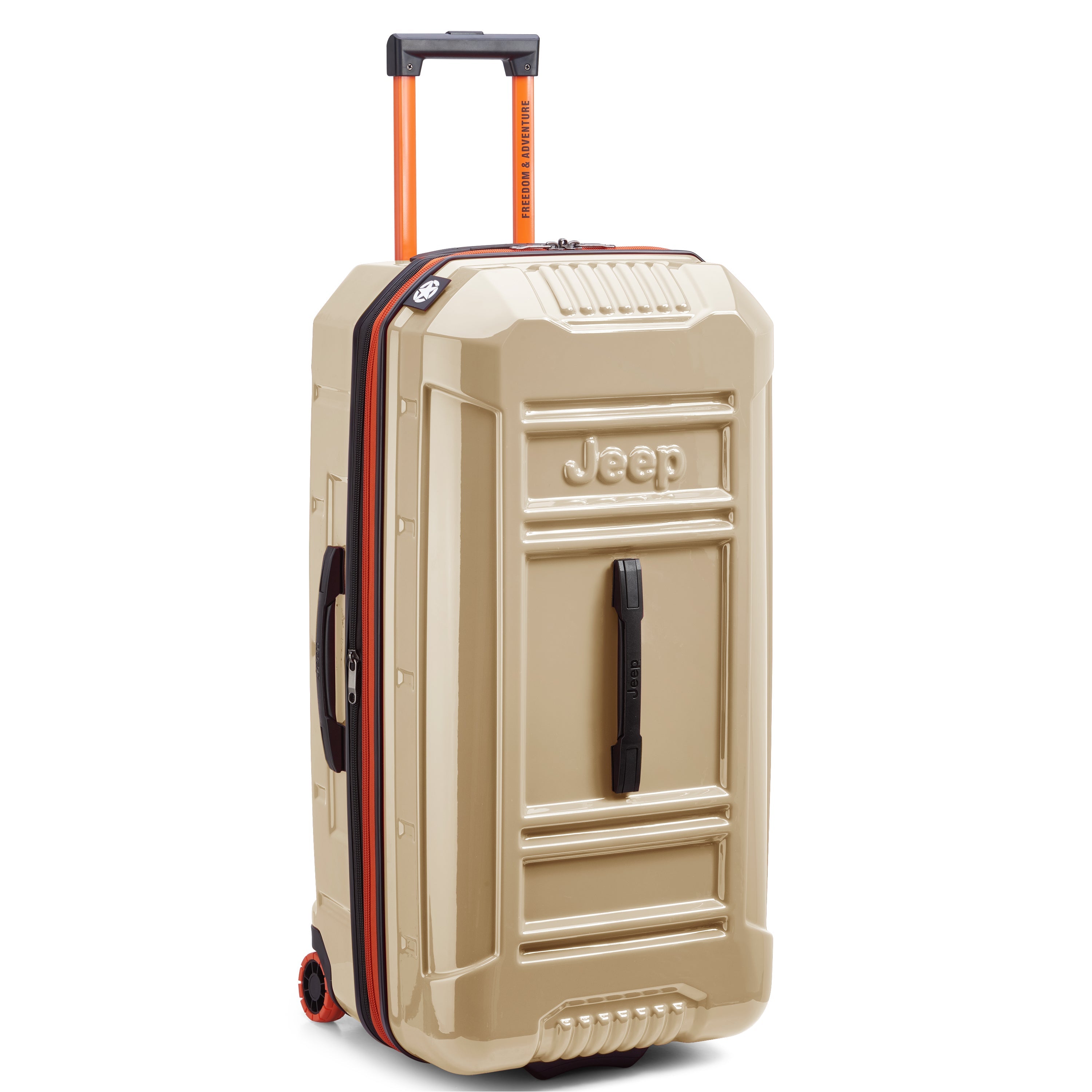 JH003B| Valise 2 roues Soute Extensible 81 CM SABLE CHAUD