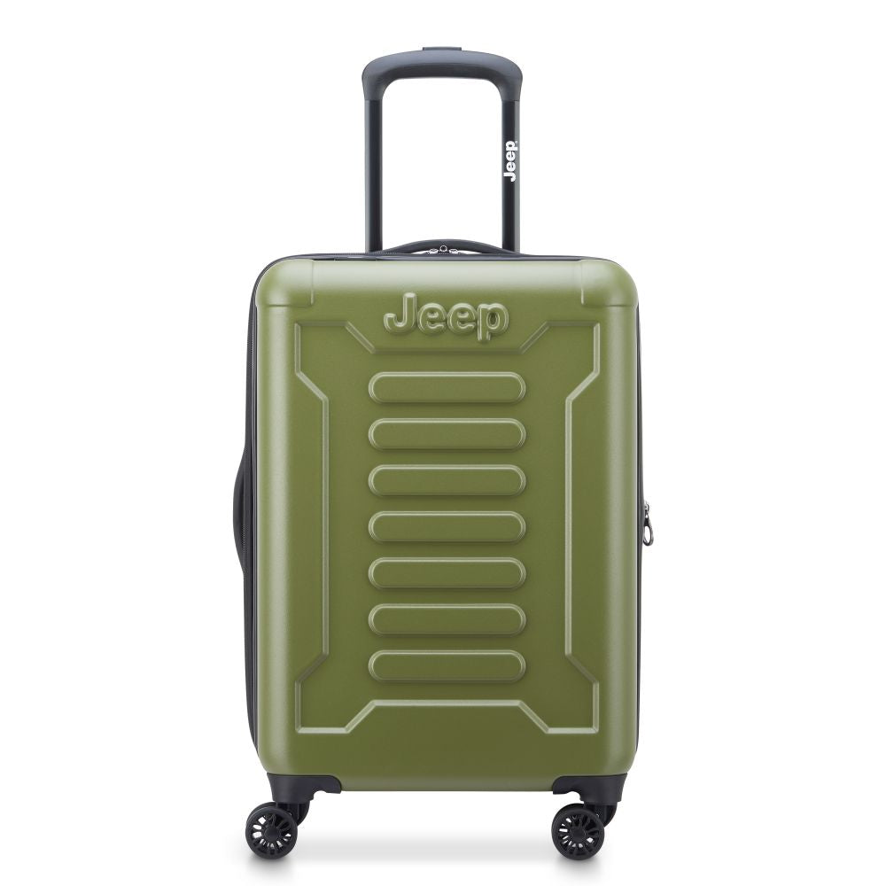 JH004C | 23-Inch Expandable Carry-On Suitcase, Avocado
