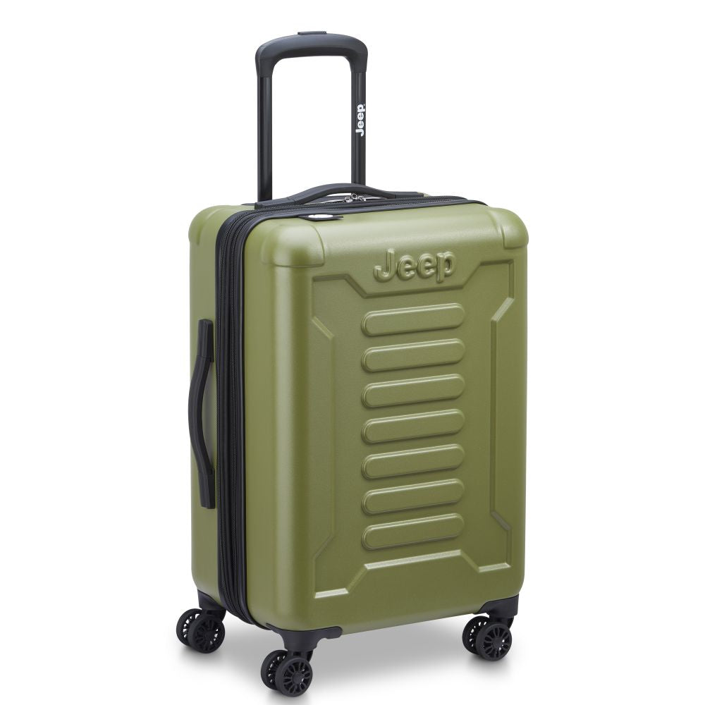 JH004C | 23-Inch Expandable Carry-On Suitcase, Avocado