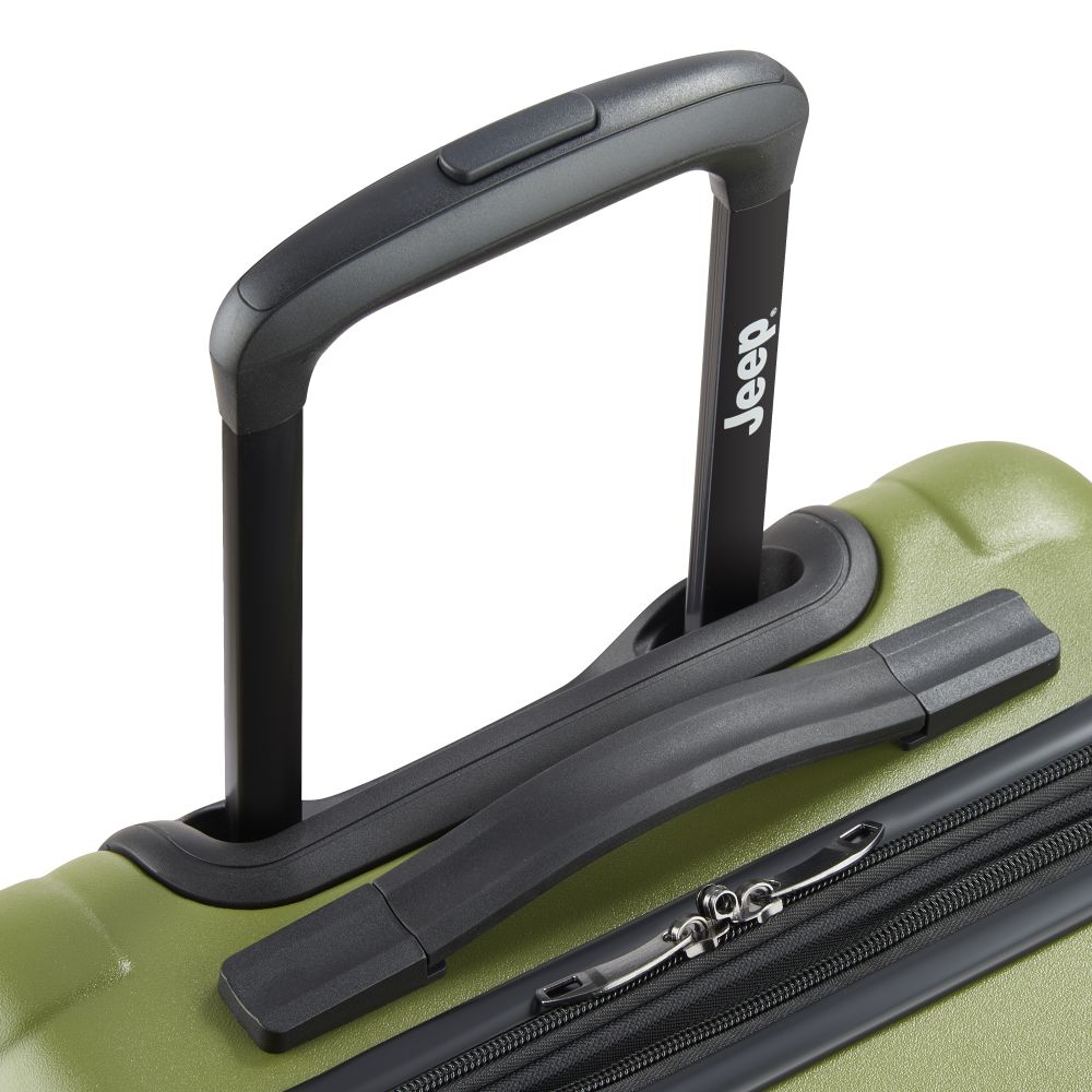 JH004C | 23-Inch Expandable Carry-On Suitcase, Avocado
