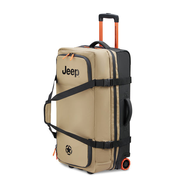 JS005A | 32-Inch 2-Wheeled Duffel Bag, Warm sand
