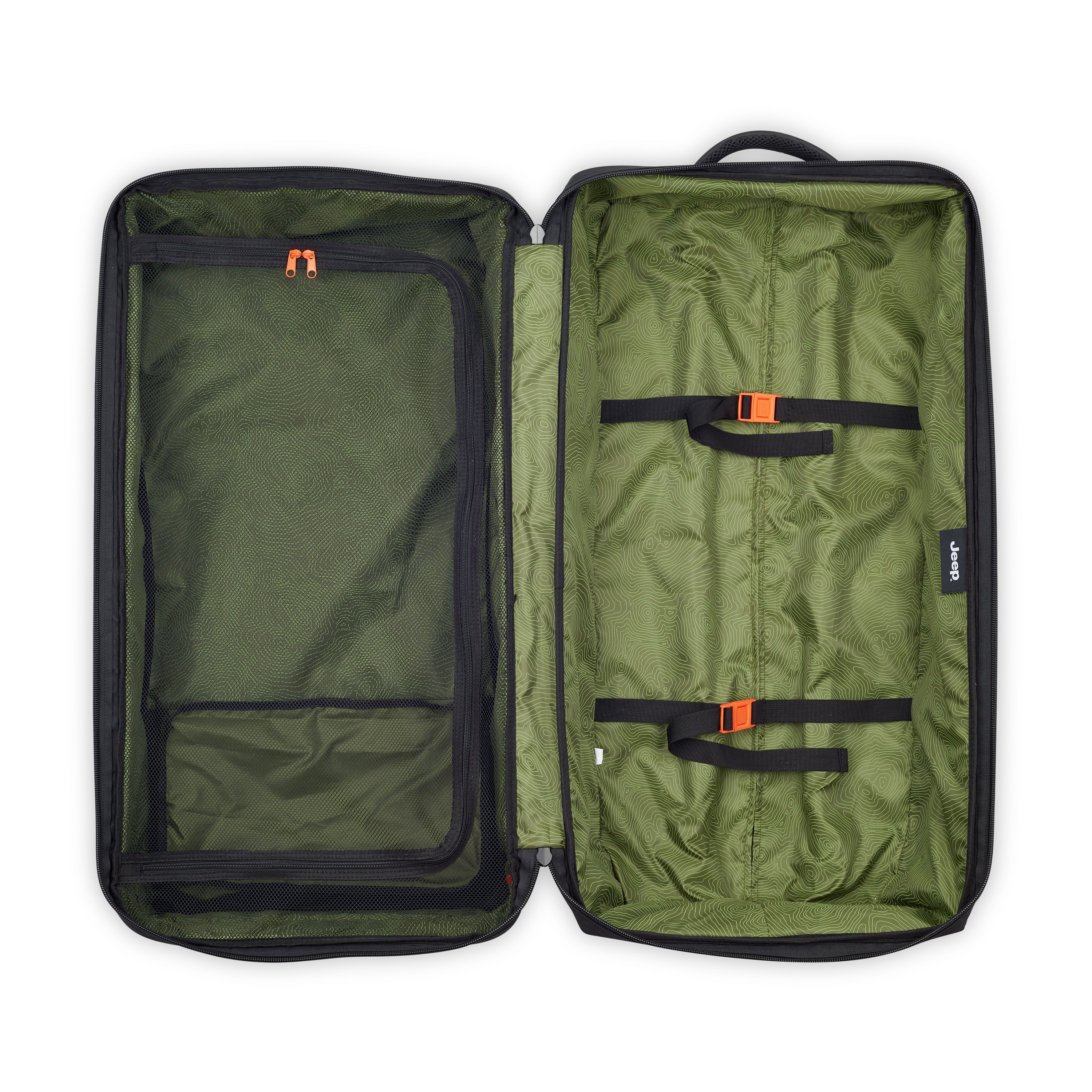 JS005A |  32-Inch 2-Wheeled Duffel Bag, Black