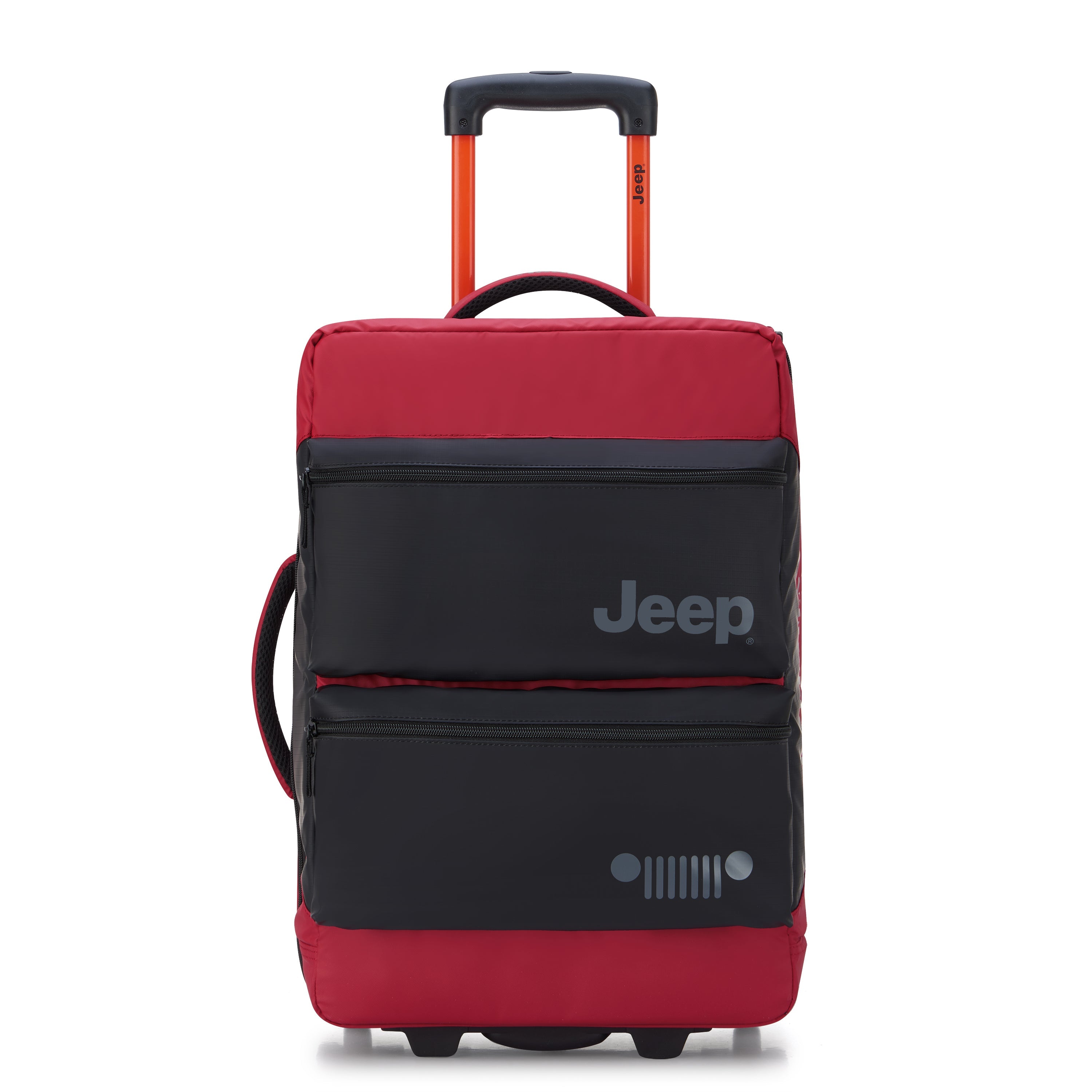 JS006B |  20-Inch 2-Wheeled Duffel Bag, Tomato