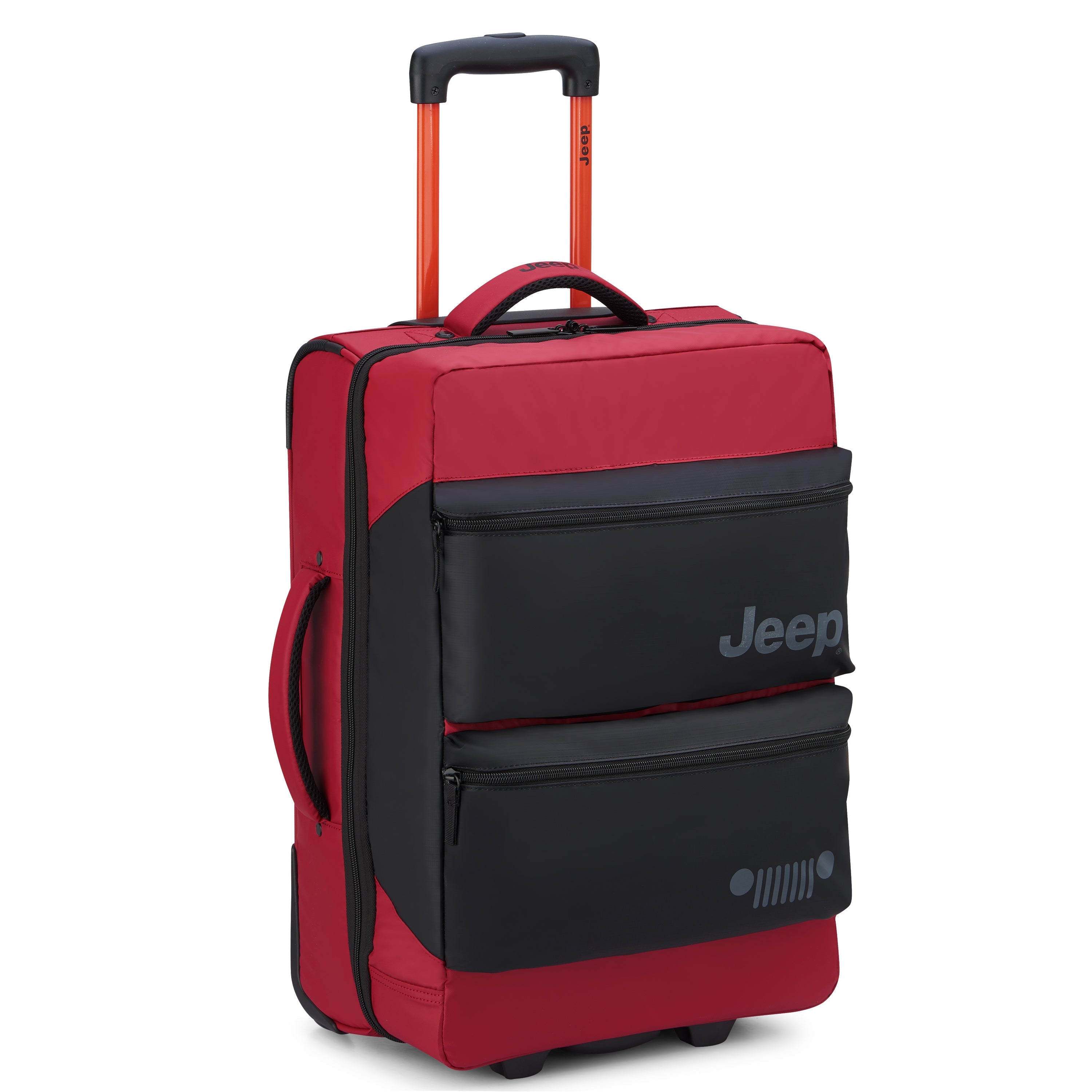 JS006B |  20-Inch 2-Wheeled Duffel Bag, Tomato