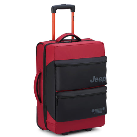 JS006B | 20-Inch 2-Wheeled Duffel Bag, Tomato