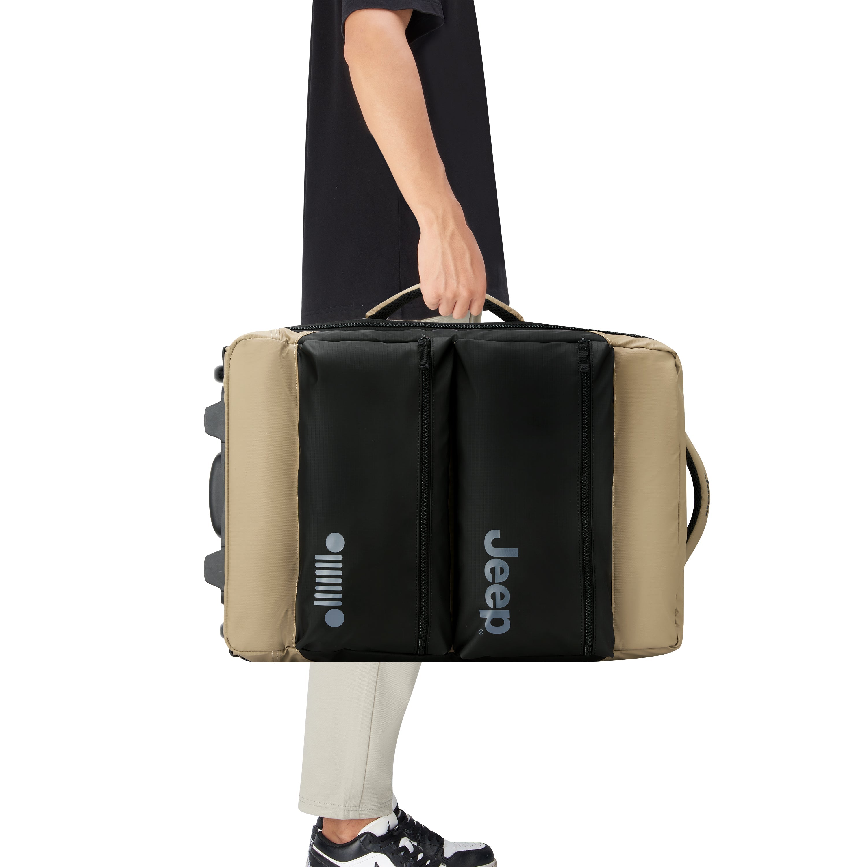 JS006B |  20-Inch 2-Wheeled Duffel Bag, Warm sand