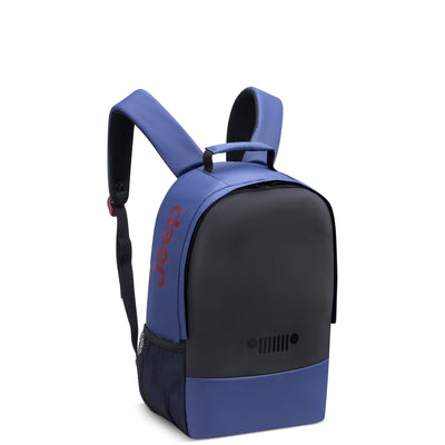 JS012C - Dual Material Laptop Backpack