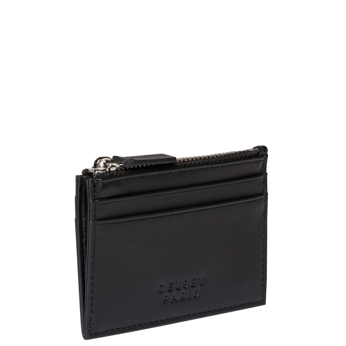 LE CUIR LISSE | Leather Coin Purse, Black