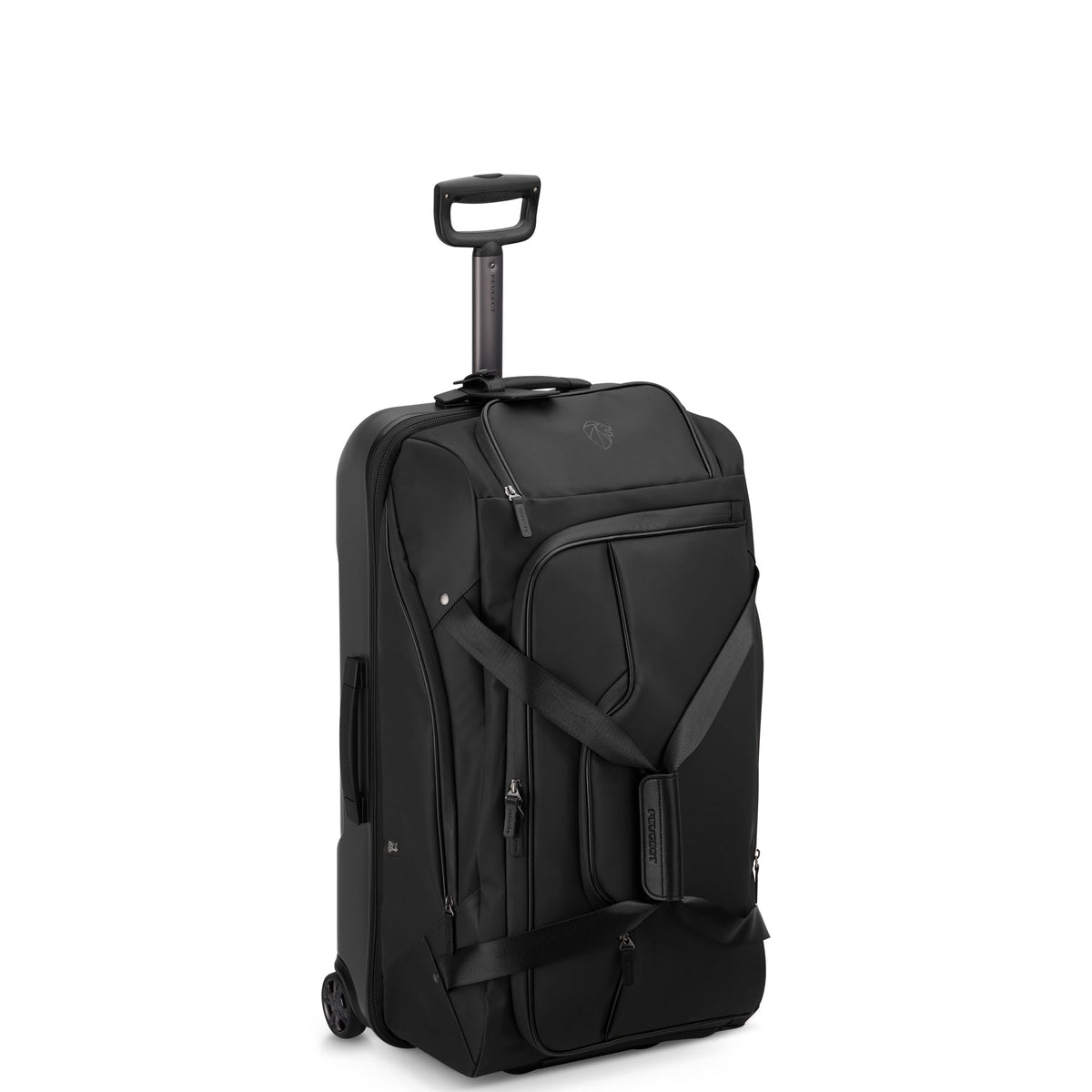 PEUGEOT VOYAGES | 28-inch Large Check-In Duffle Bag, Black