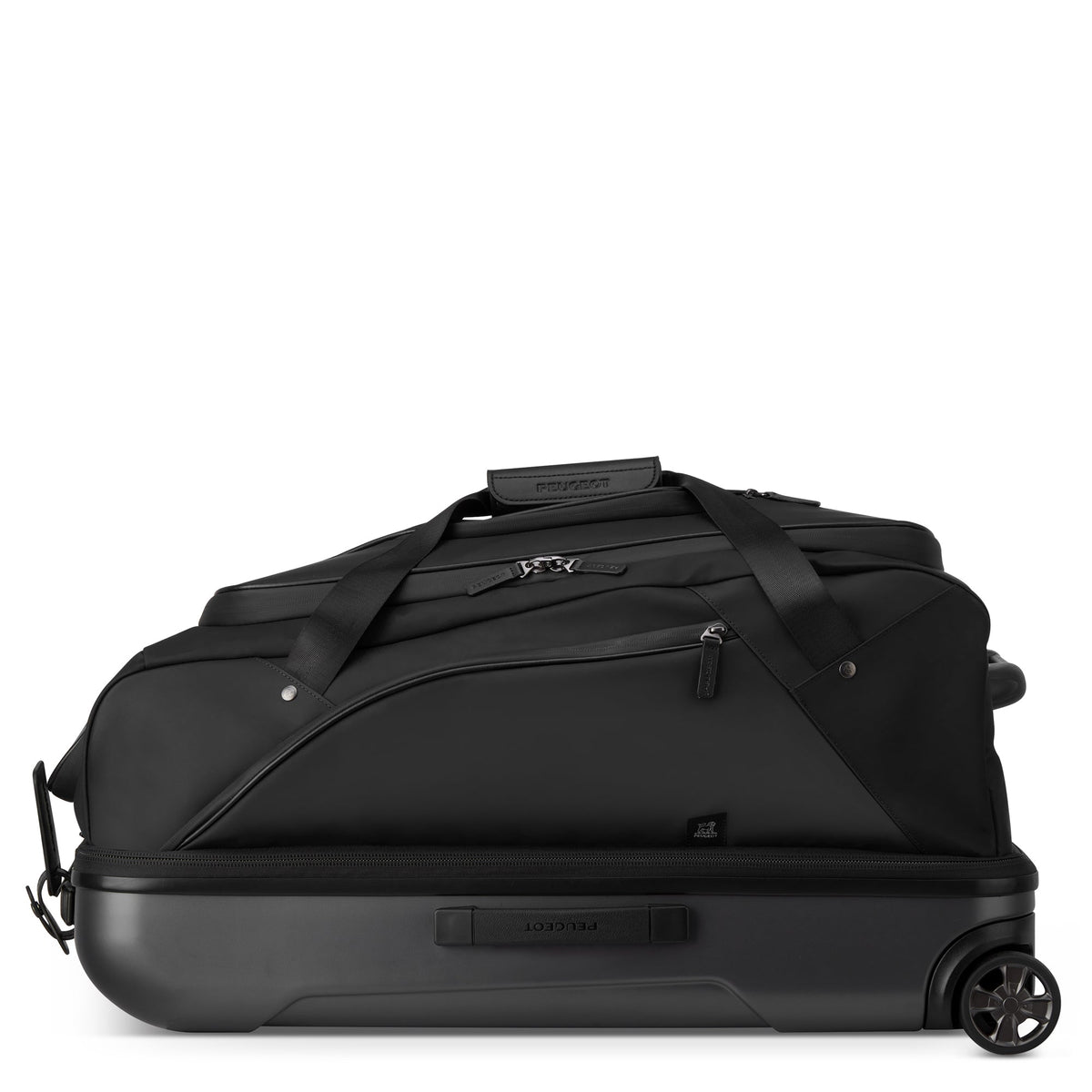 PEUGEOT VOYAGES | 28-inch Large Check-In Duffle Bag, Black