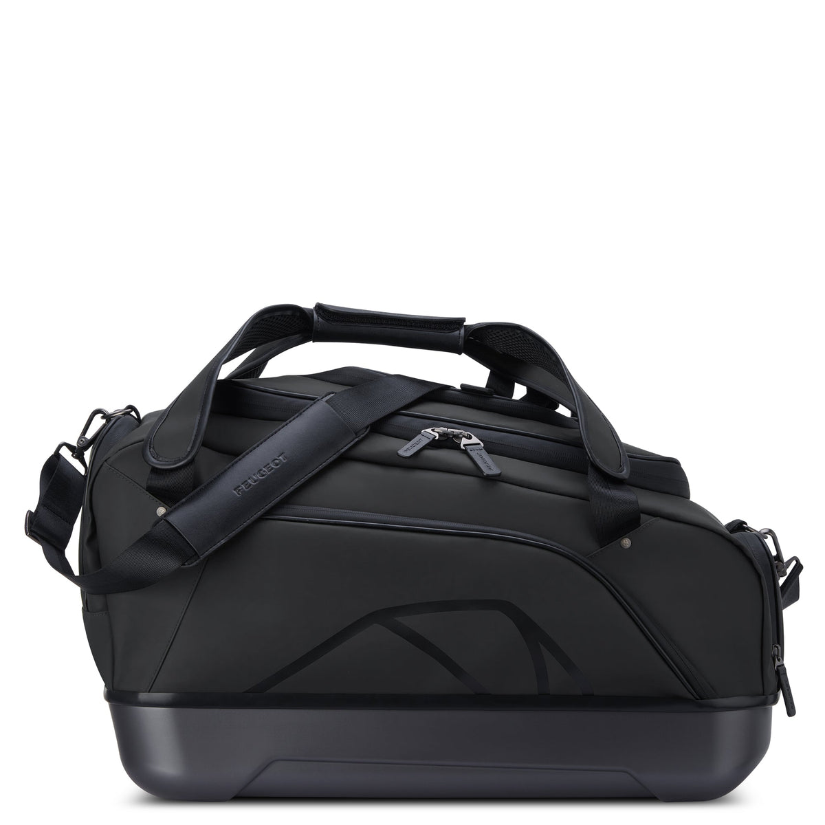 PEUGEOT VOYAGES | 21-inch Carry-On Duffle Bag, Black