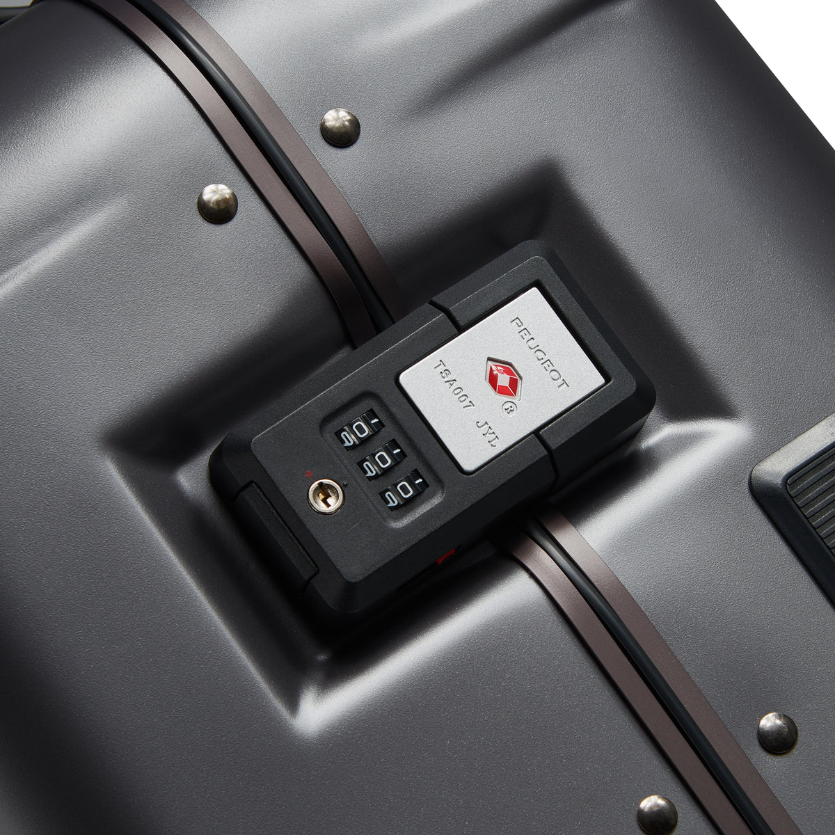 PEUGEOT VOYAGES | 21 -inch Carry-On Suitcase, Anthracite