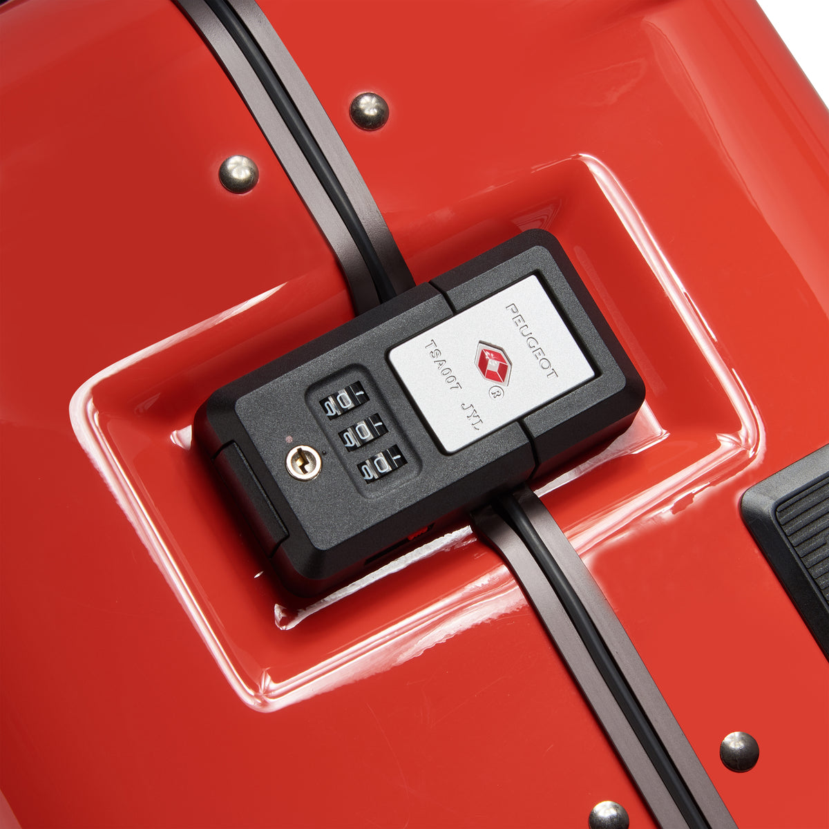 PEUGEOT VOYAGES | 21 -inch Carry-On Suitcase, Red