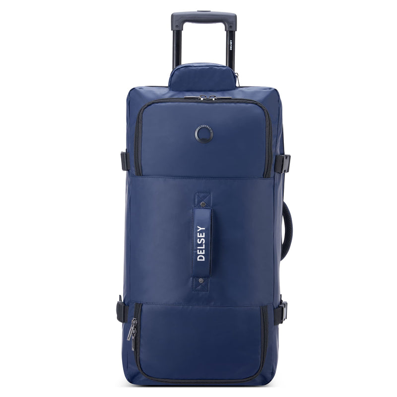 VIP Tristen X Polyester 2 Wheels Duffle Trolley Bag (Blue,Size 55) -  QualiCorp Gifts Services