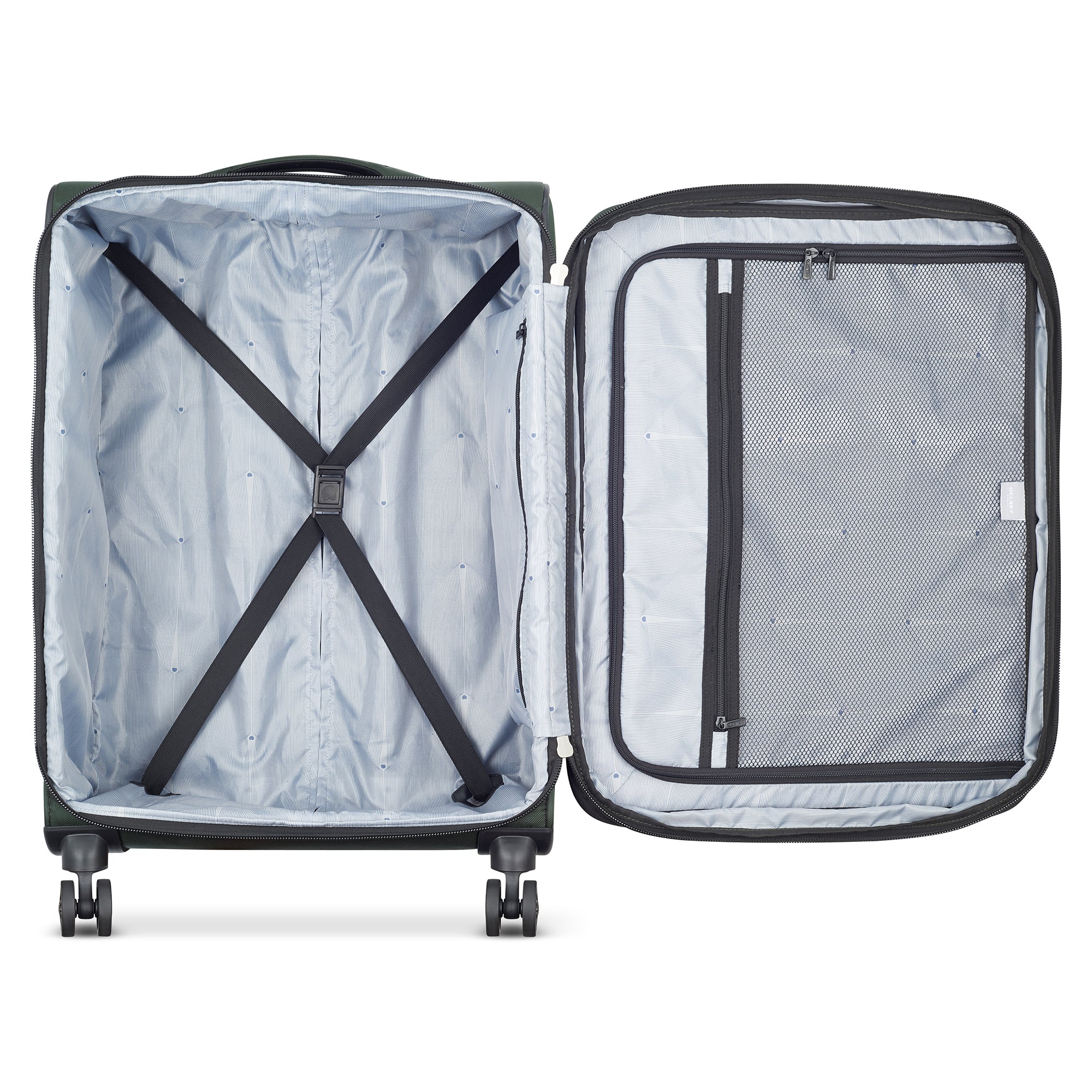 SKY MAX 2.0| Valise Soute Extensible 68 CM VERT