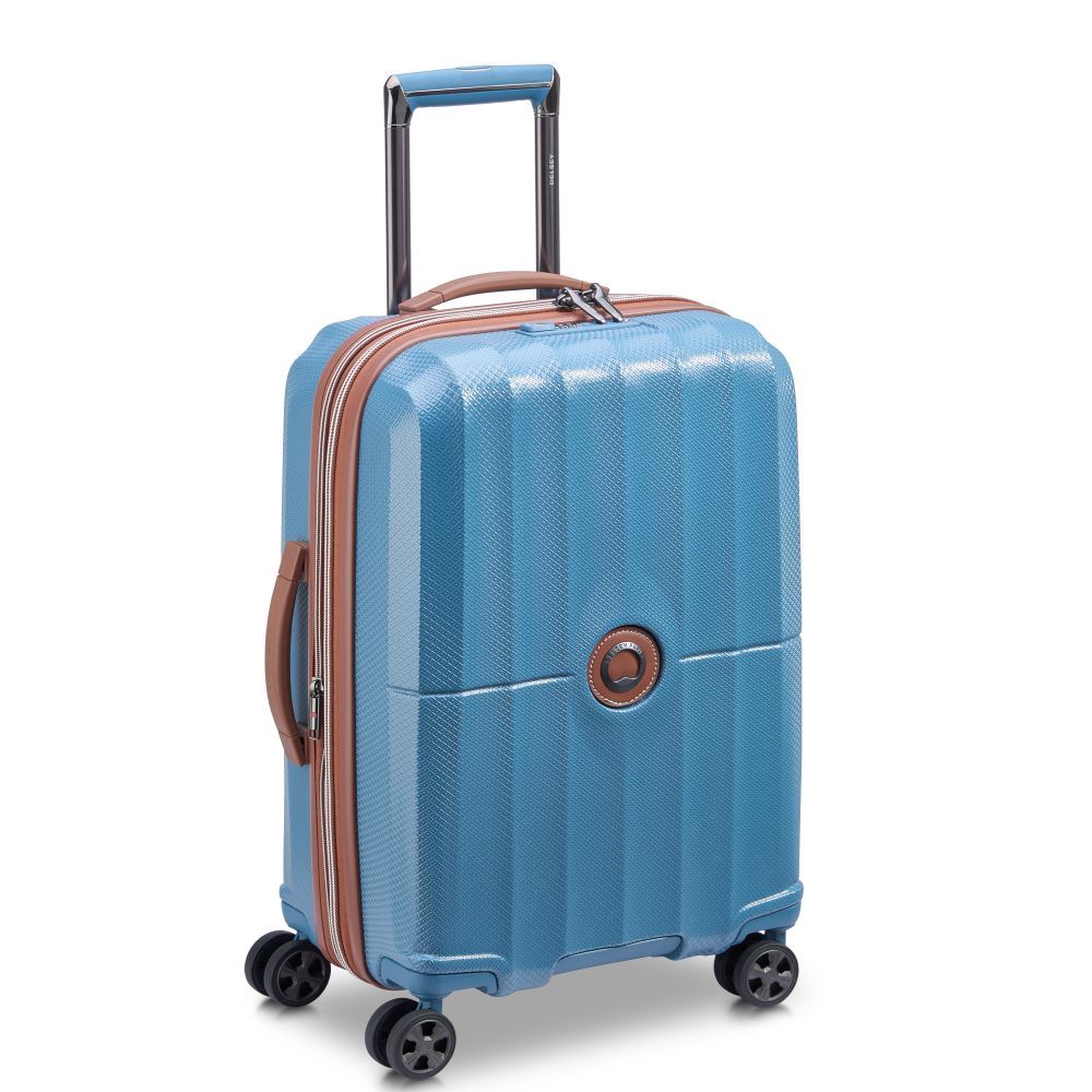 CARROUSEL | 22-Inch Expandable Carry-On Suitcase, Ultramarine blue