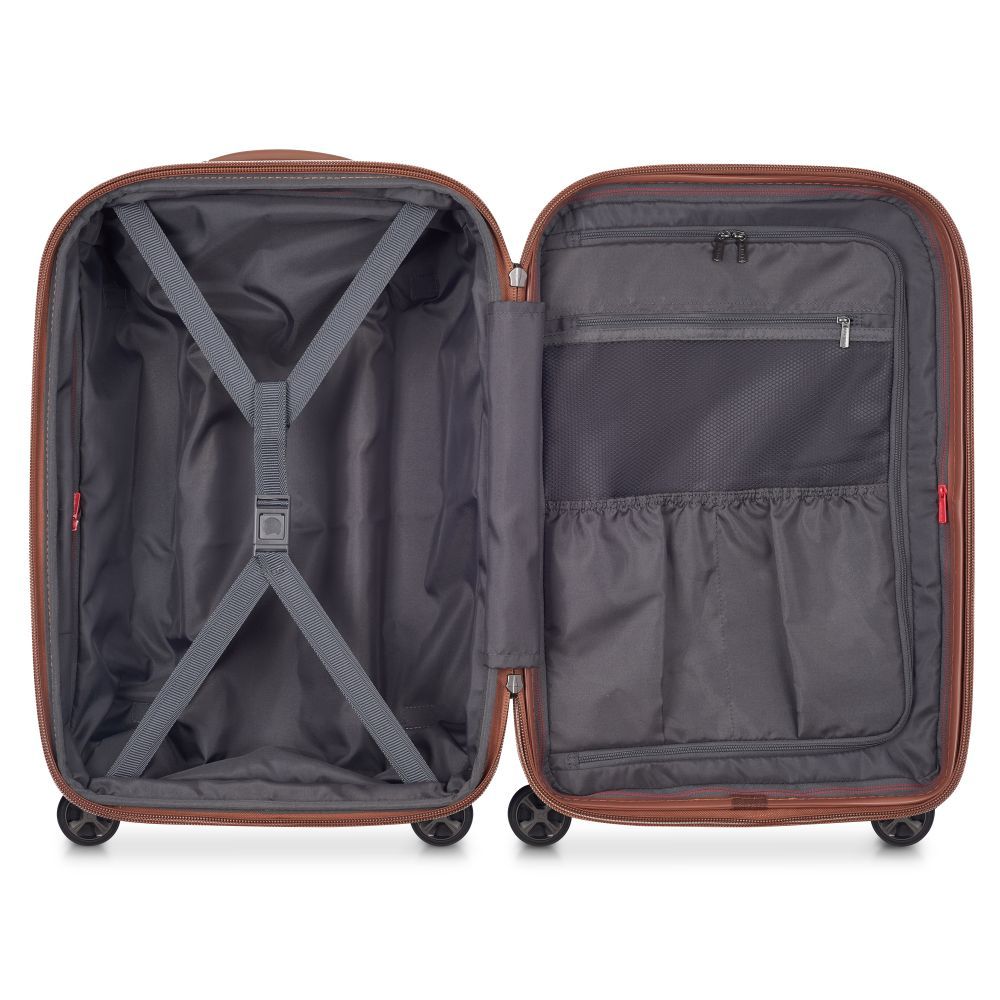 CARROUSEL | 22-Inch Expandable Carry-On Suitcase, Ultramarine blue