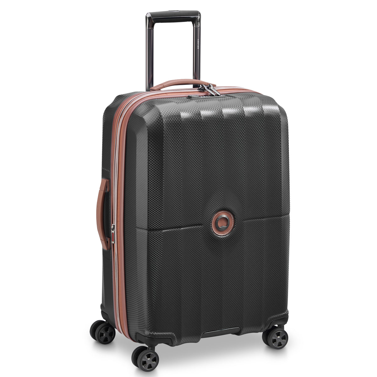 CARROUSEL | 27-Inch Expandable Check-In Suitcase, Black