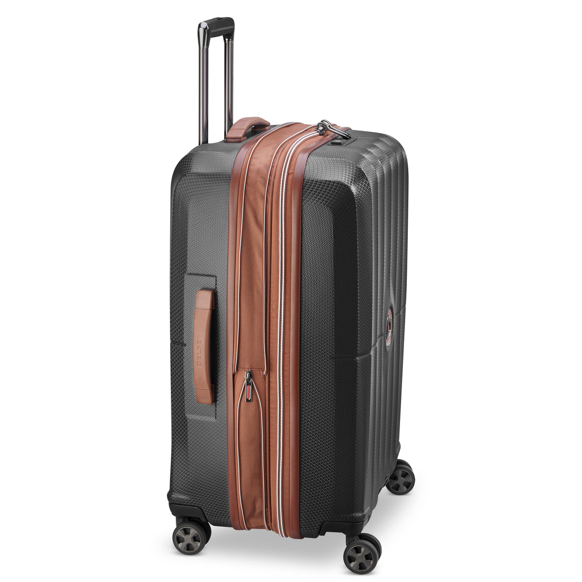 CARROUSEL | 27-Inch Expandable Check-In Suitcase, Black