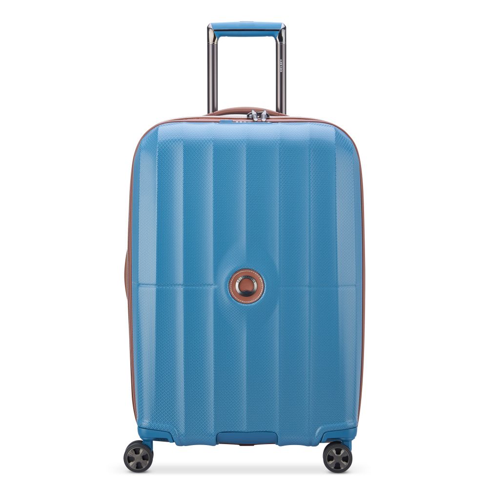 CARROUSEL | 27-Inch Expandable Check-In Suitcase, Ultramarine blue