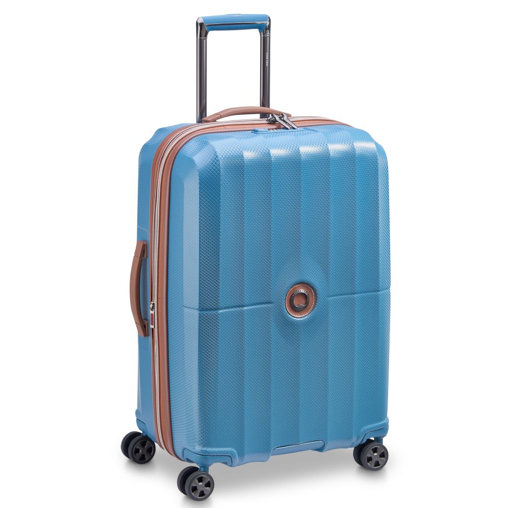 CARROUSEL | 27-Inch Expandable Check-In Suitcase, Ultramarine blue