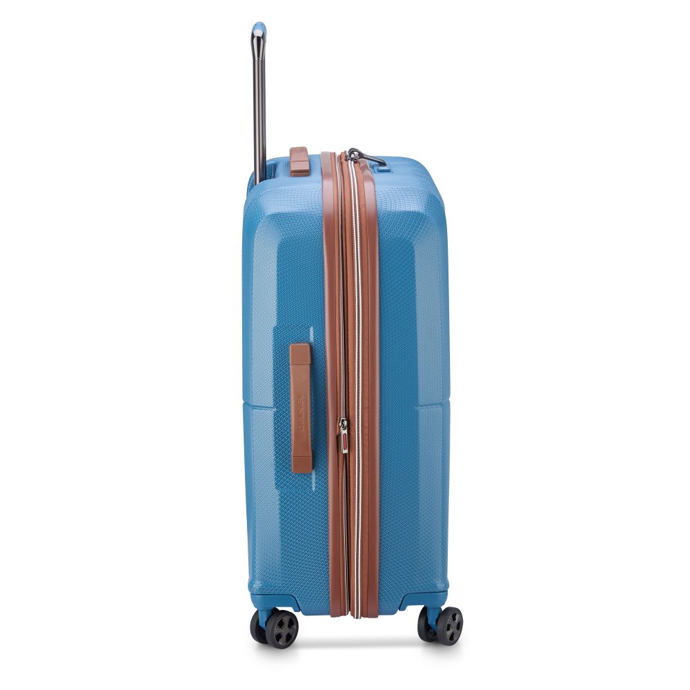 CARROUSEL | 27-Inch Expandable Check-In Suitcase, Ultramarine blue