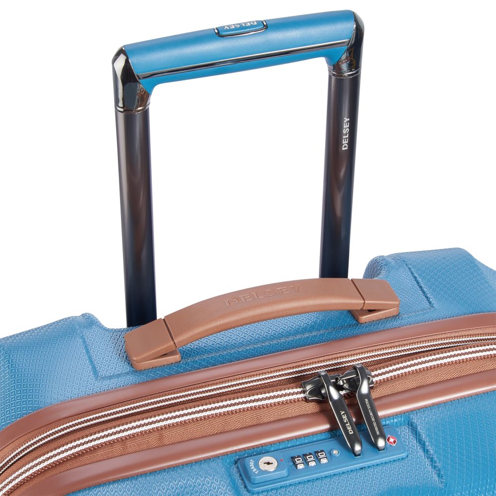 CARROUSEL | 27-Inch Expandable Check-In Suitcase, Ultramarine blue