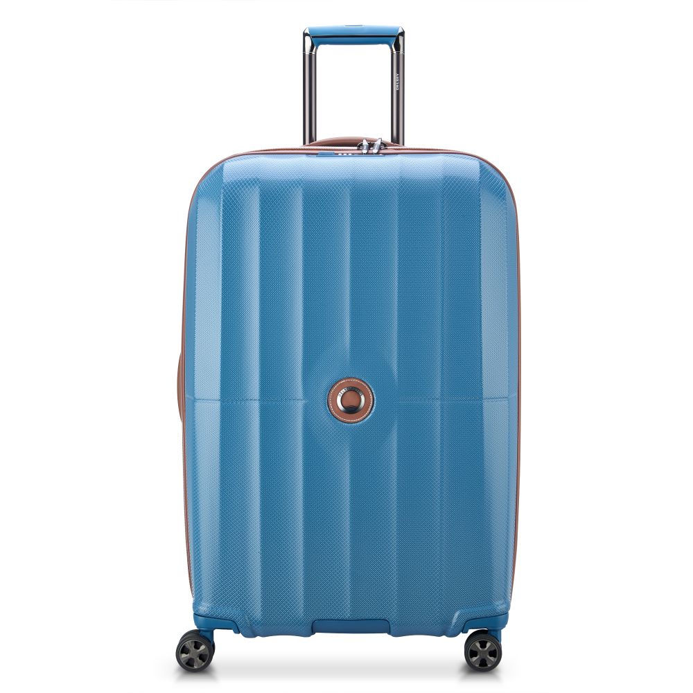 CARROUSEL | 30-Inch Expandable Check-In Suitcase, Ultramarine blue