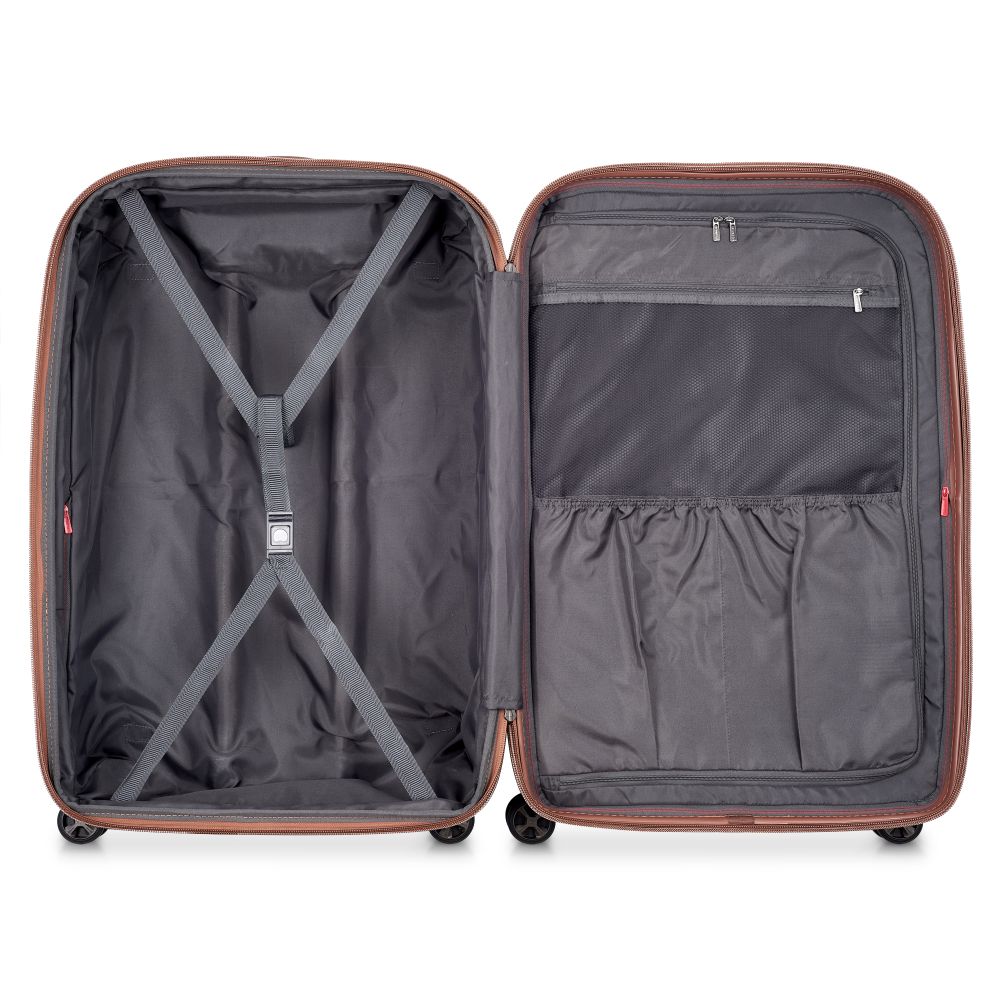 CARROUSEL | 30-Inch Expandable Check-In Suitcase, Ultramarine blue