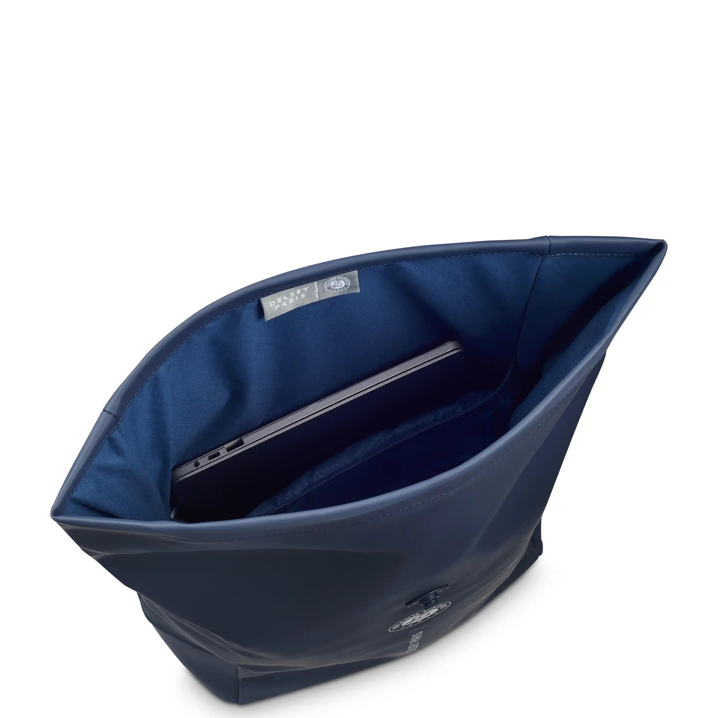 TURENNE SOFT| Sac à Dos Ordinateur 17 Pouces - Edition Roland Garros BLEU