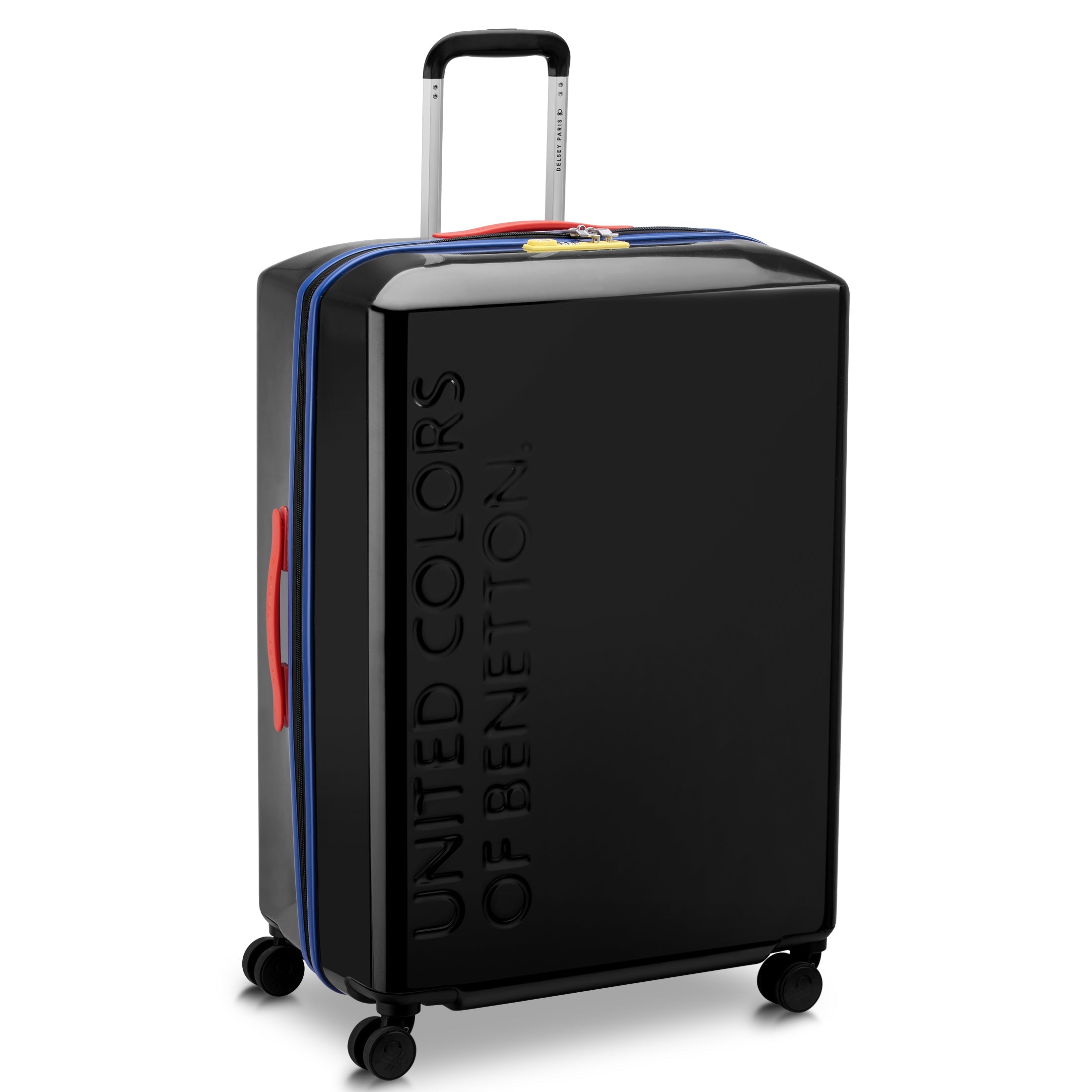 UNITED | 30-Inch Check-In Suitcase, Black
