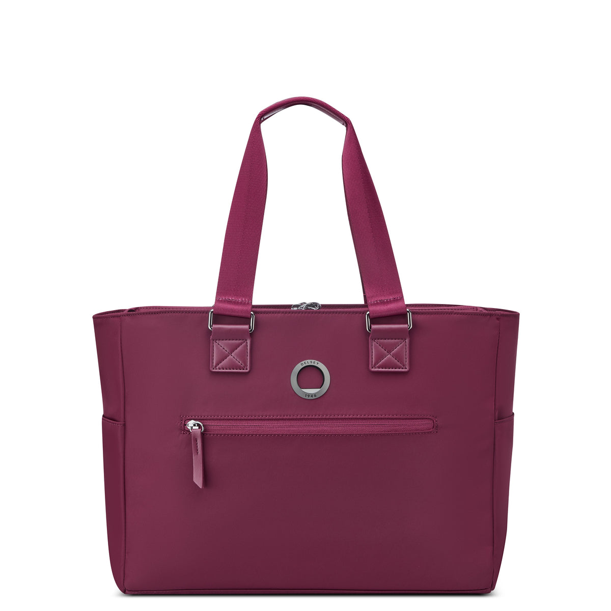 VICTOIRE | 18-inch Tote Bag, Burgundy