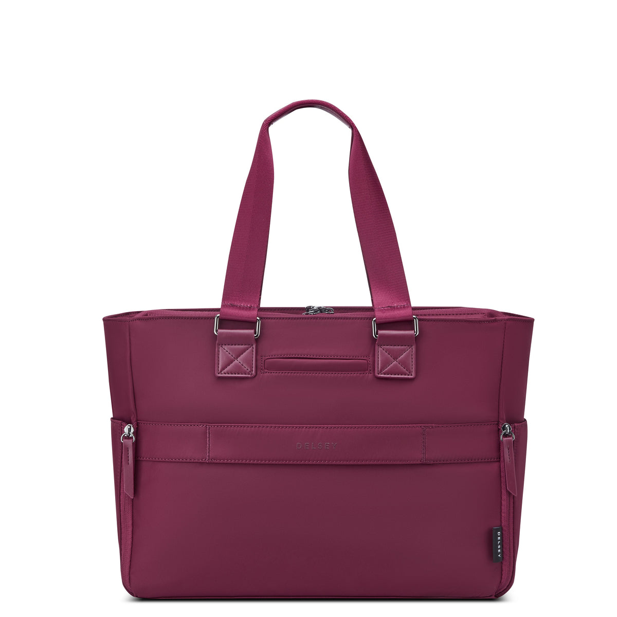 VICTOIRE | 18-inch Tote Bag, Burgundy