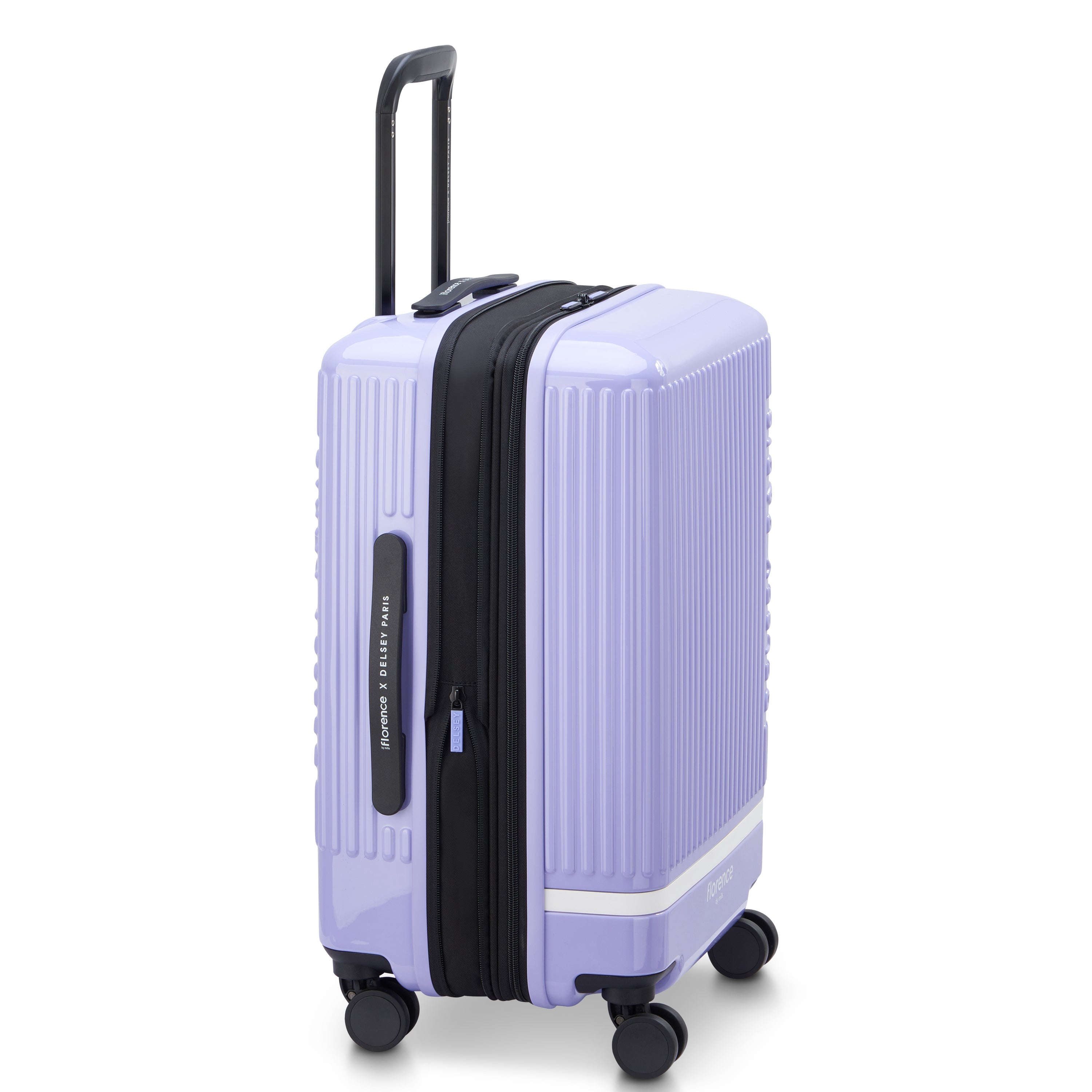 SPIN ME AWAY | 23-Inch Carry-On Suitcase, Lavender