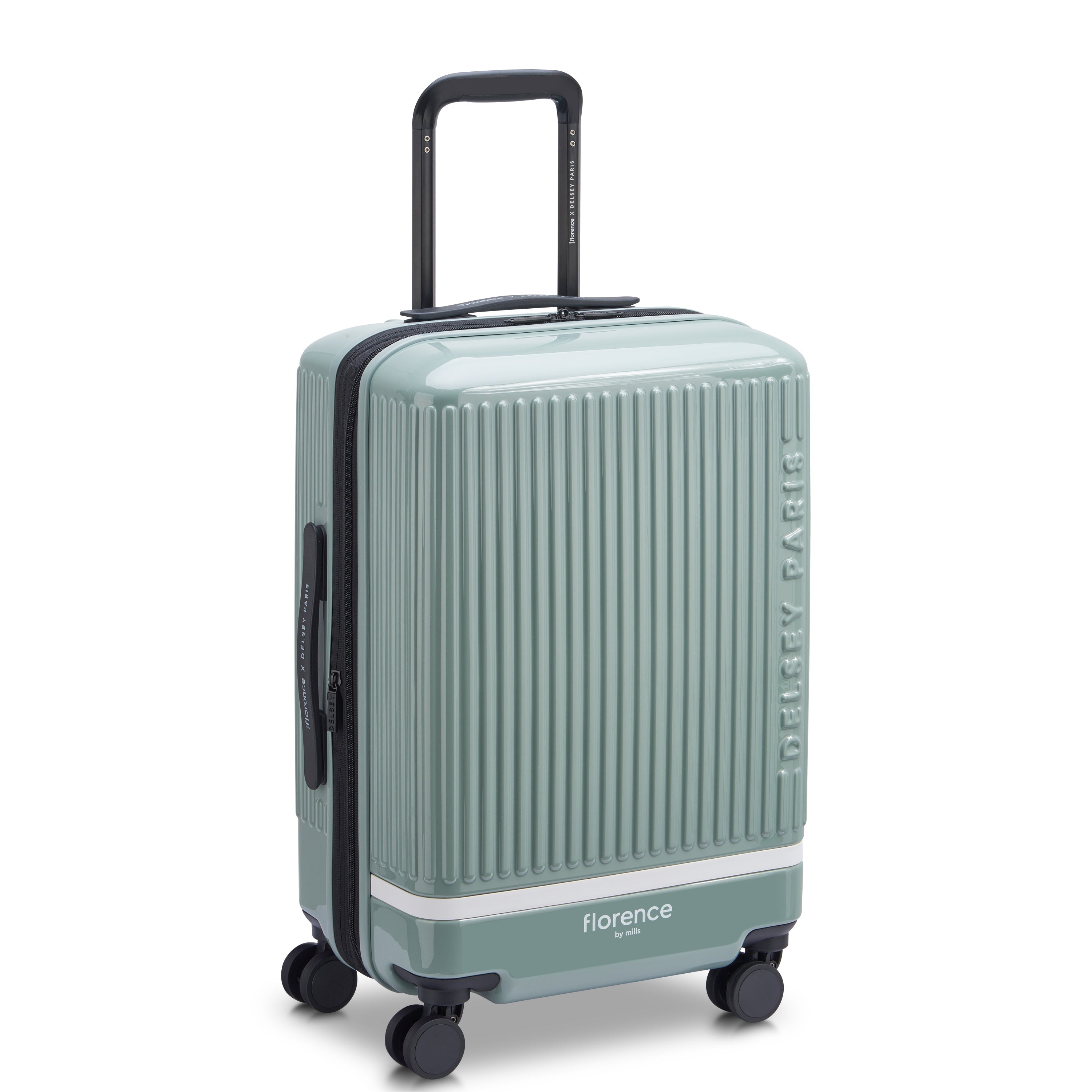SPIN ME AWAY | 23-Inch Carry-On Suitcase, Sage green
