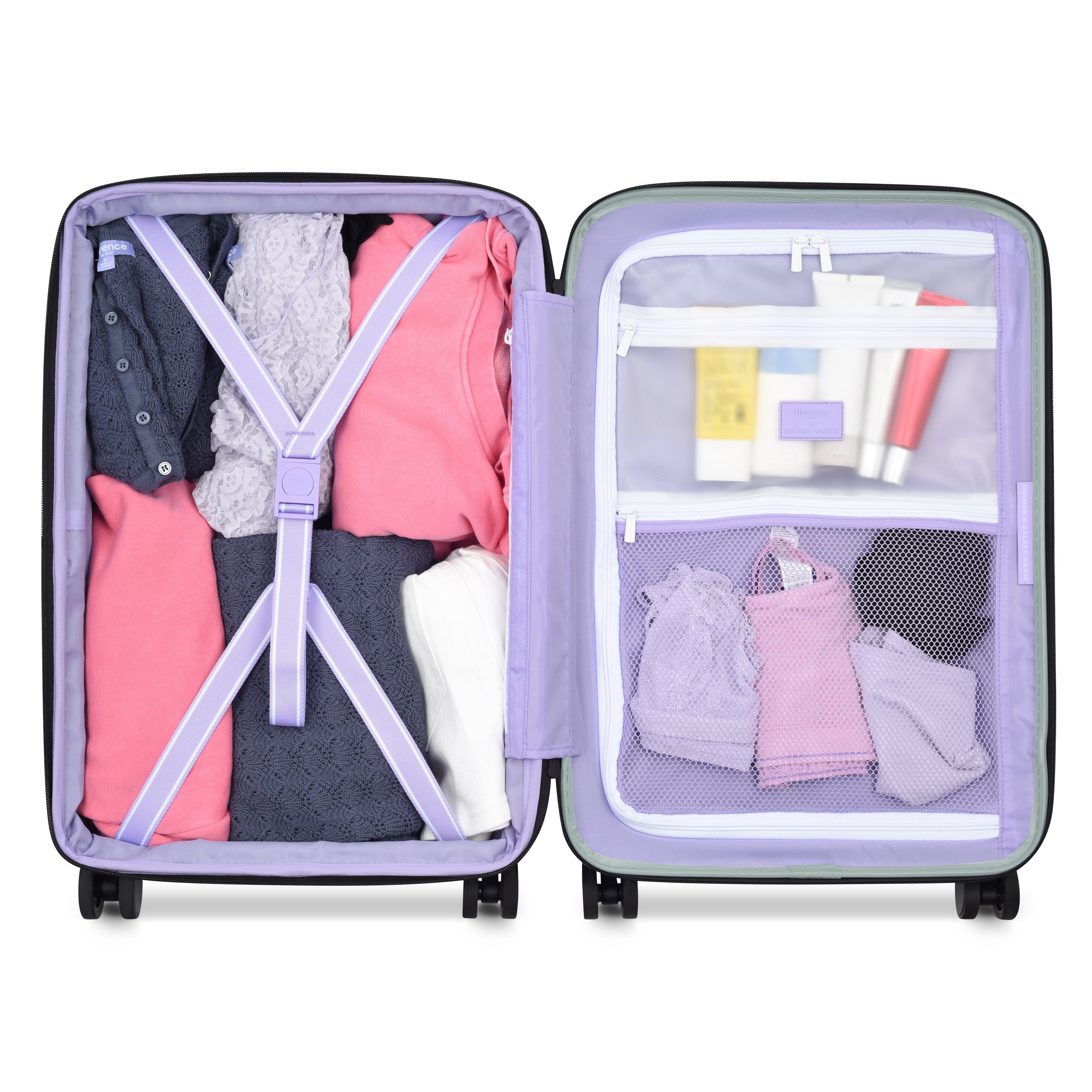 SPIN ME AWAY | 23-Inch Carry-On Suitcase, Sage green